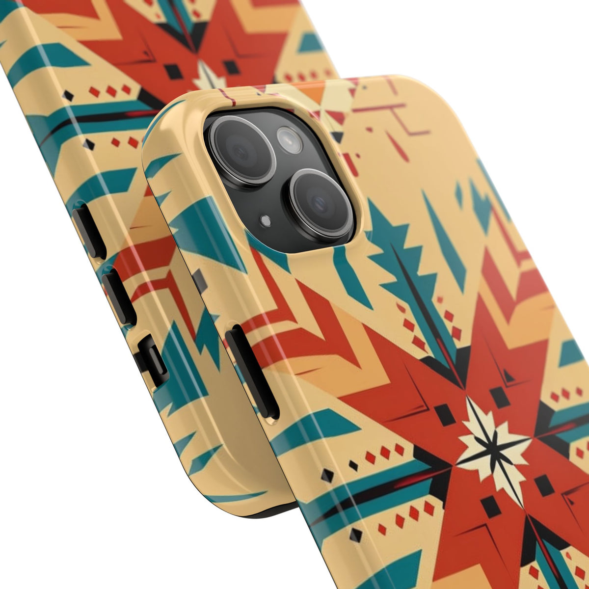 Southwestern Geometric Starburst Tough Phone Case
