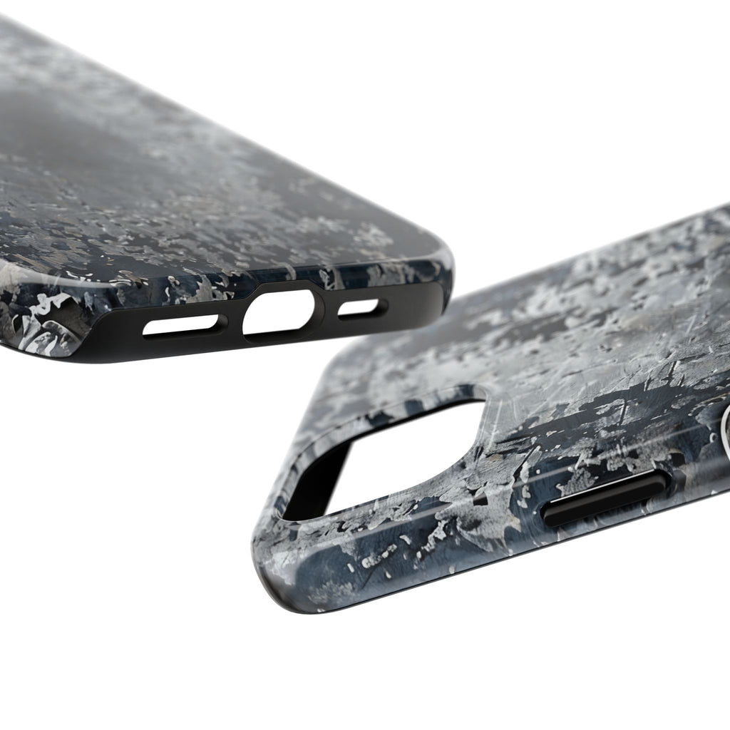 Rugged Distressed Metal Phone Case — Industrial Grunge iPhone Cover