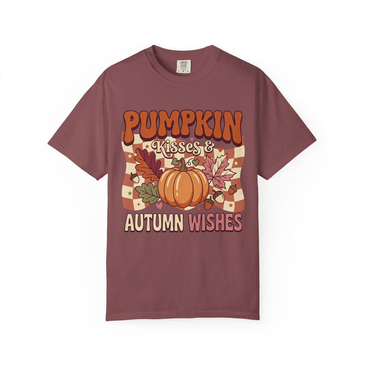 Pumpkin Kisses & Autumn Wishes Fall T-Shirt