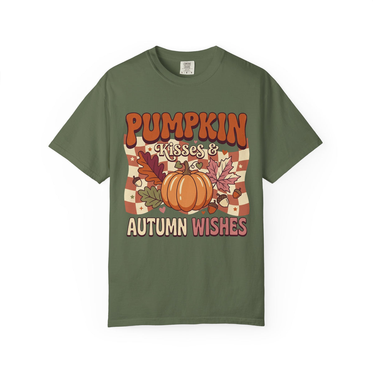 Pumpkin Kisses & Autumn Wishes Fall T-Shirt
