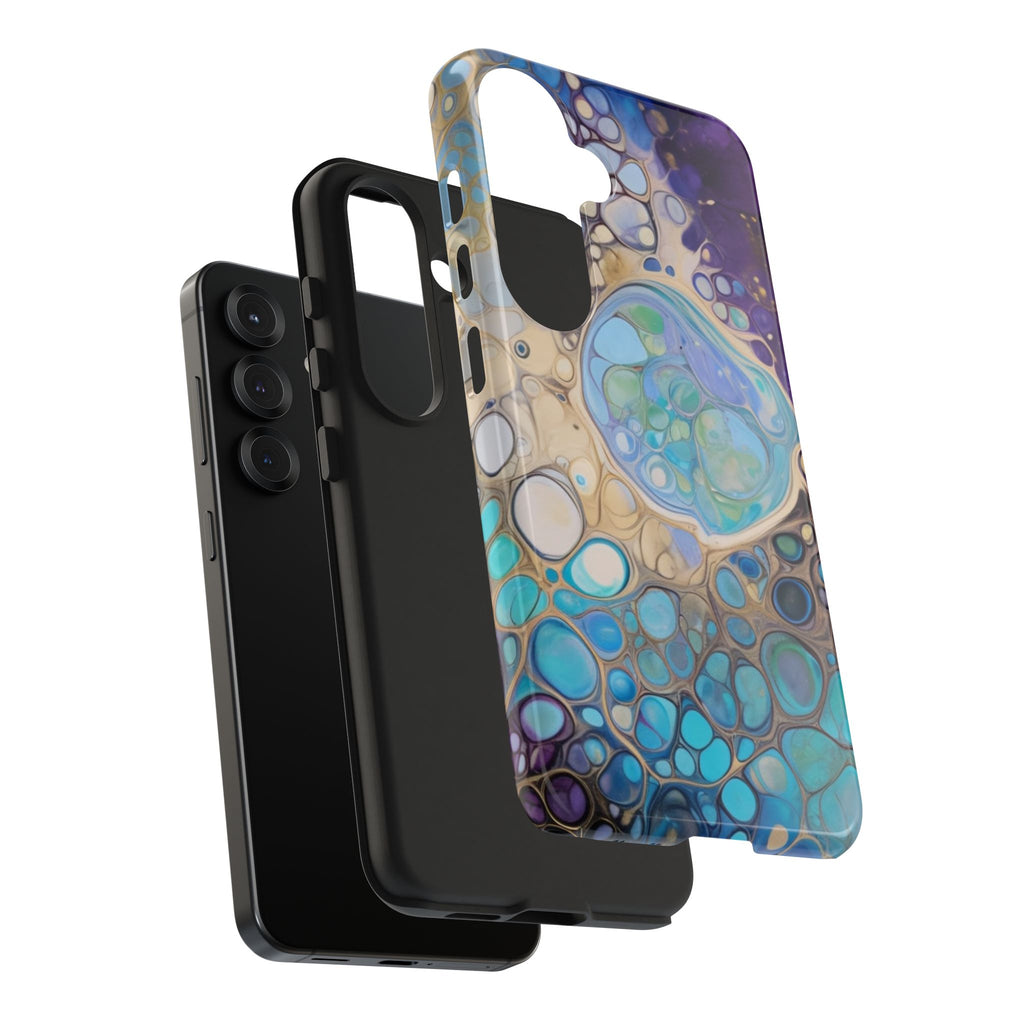 Abstract Ocean Bubble Tough Phone Case