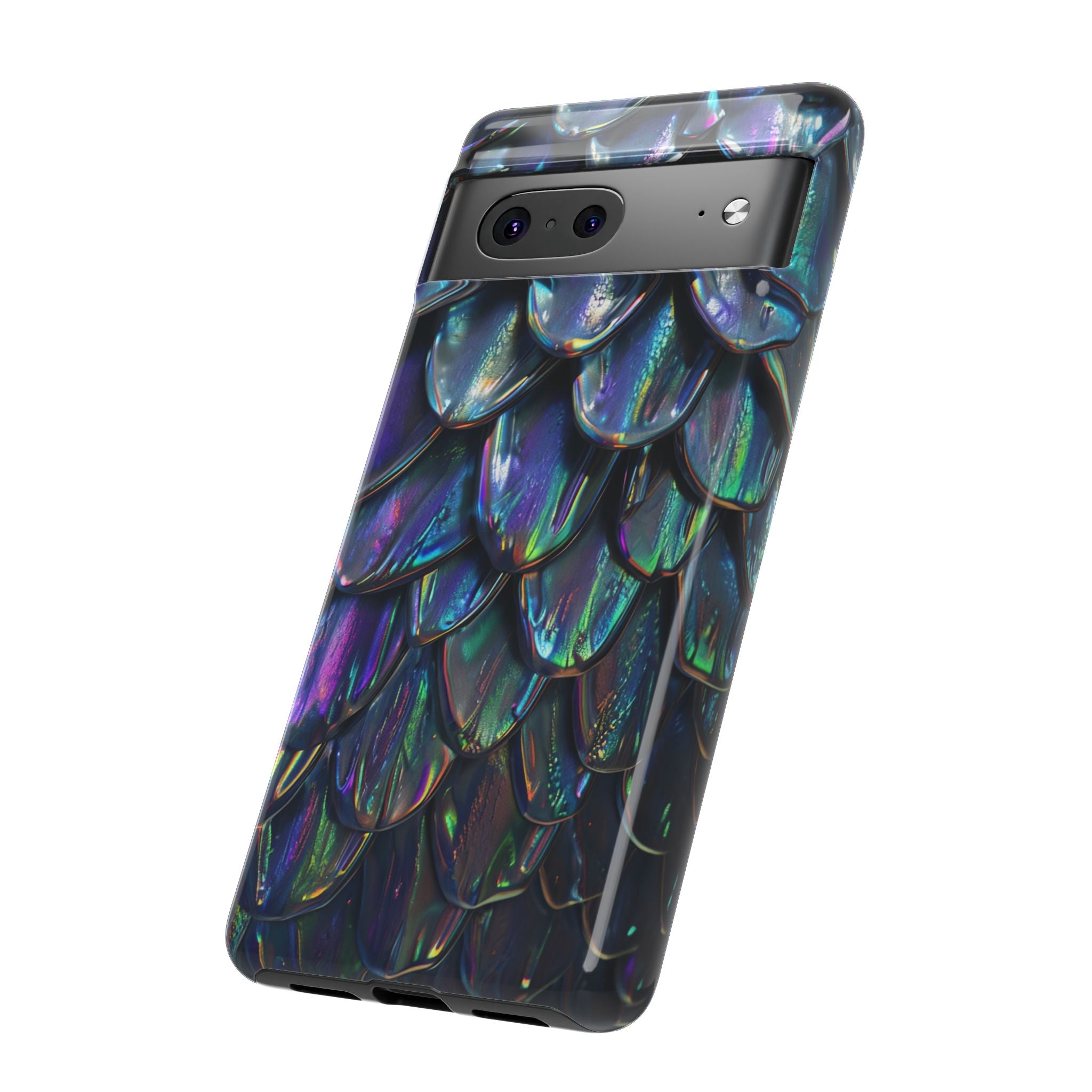 Dragon Scale Phone Case — Iridescent Dragon Scale Tough Case