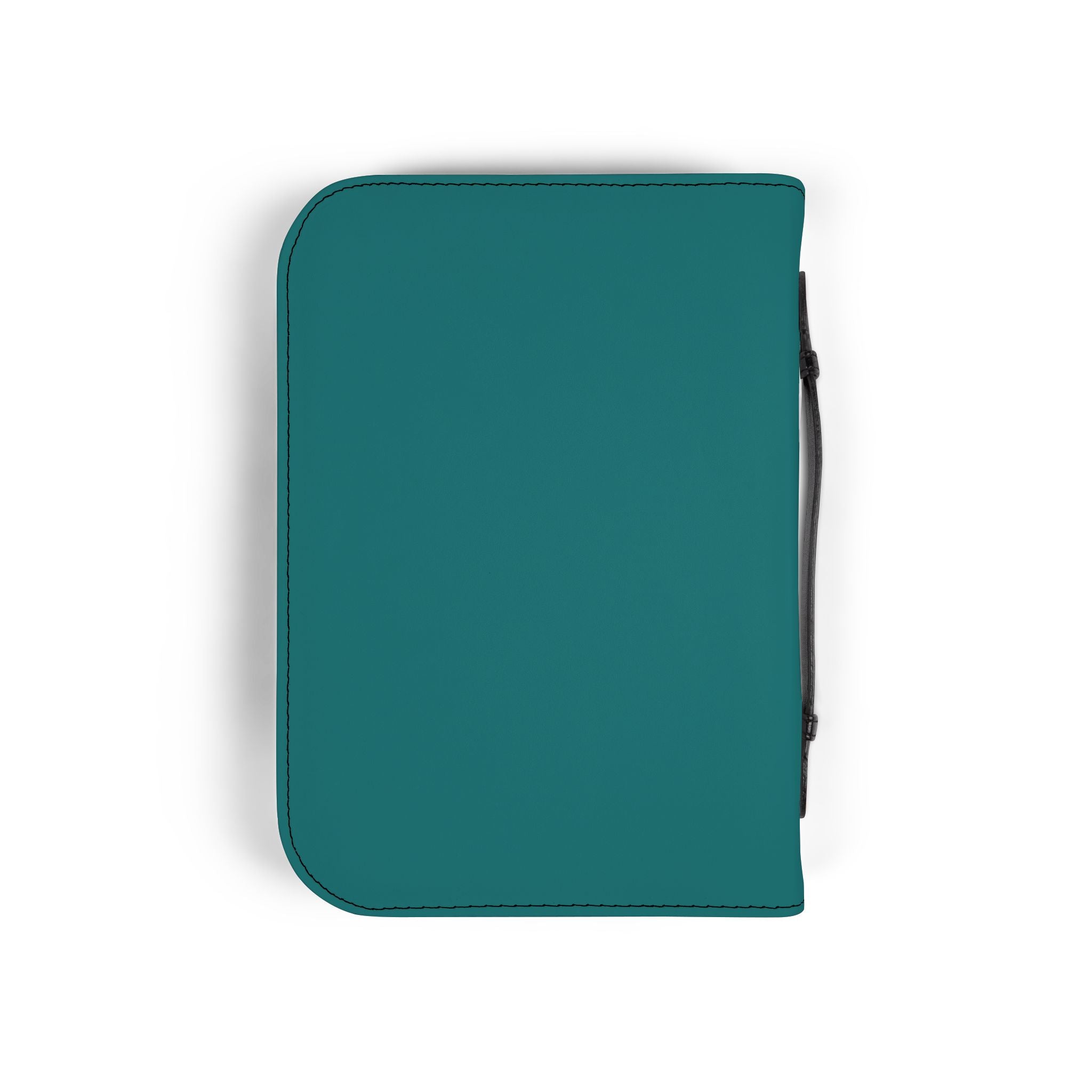 Bible Cover — "Make Heaven Crowded" Zippered Teal Bible Case