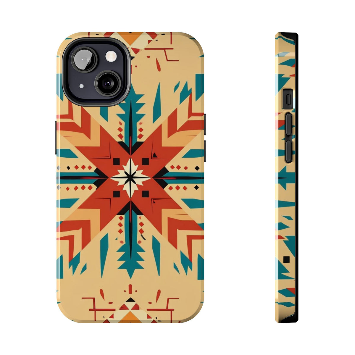 Southwestern Geometric Starburst Tough Phone Case