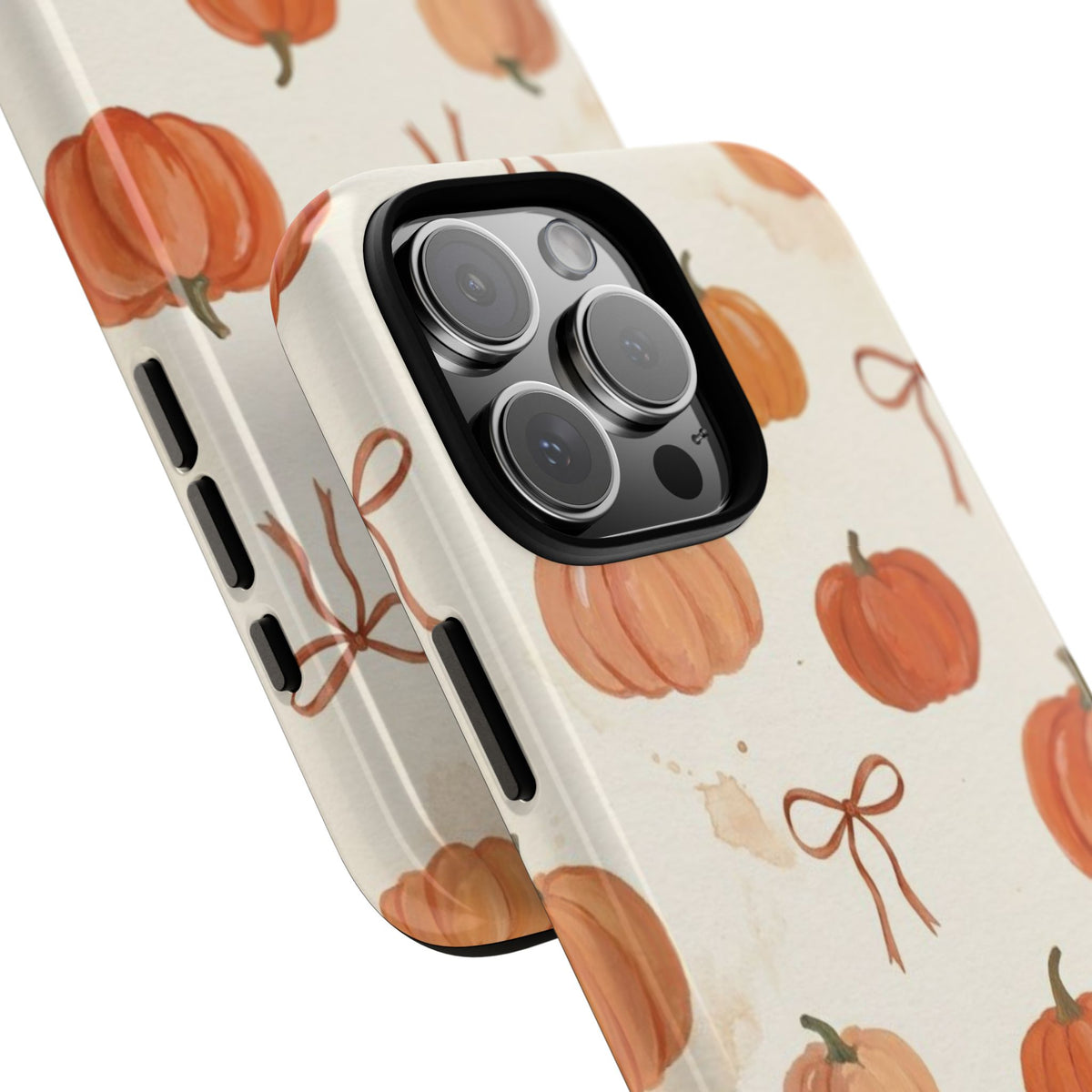 Autumn Pumpkin Ghost Tough Phone Case