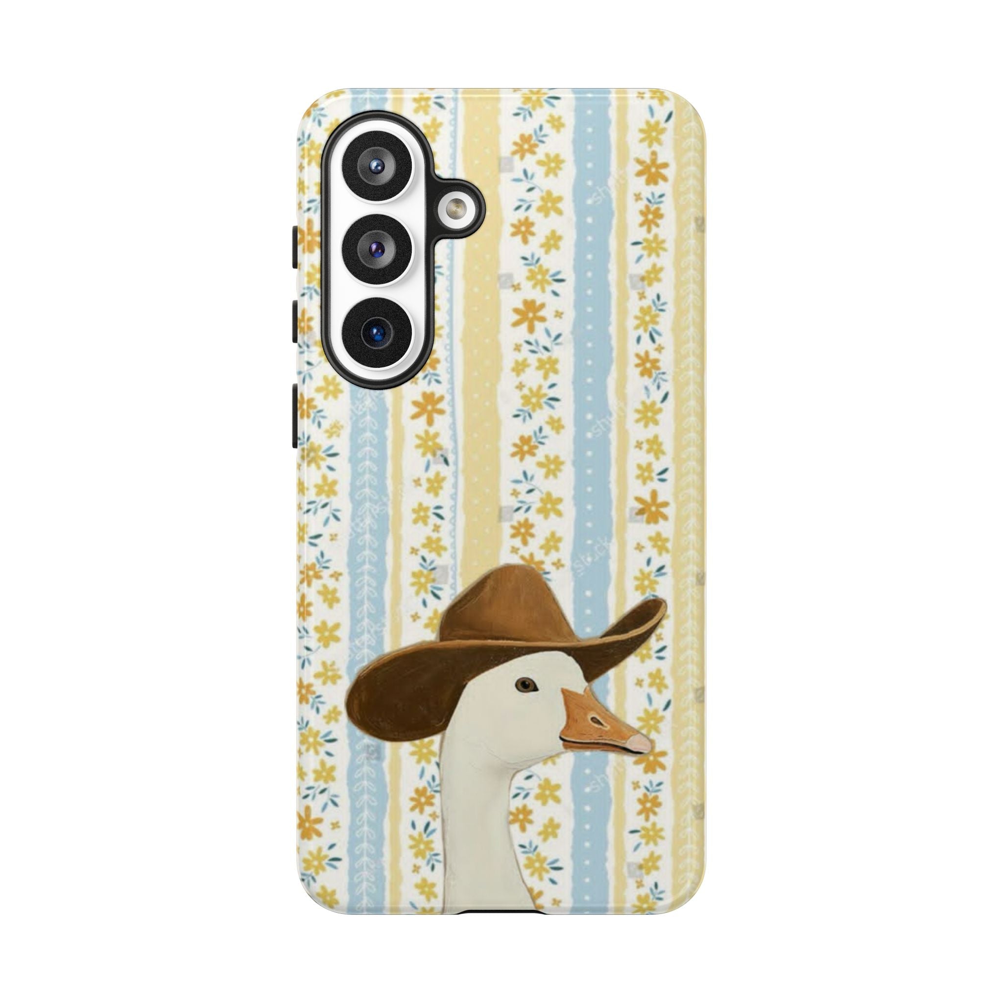 Goose Cowboy Phone Case – Cute Country Floral iPhone Cover