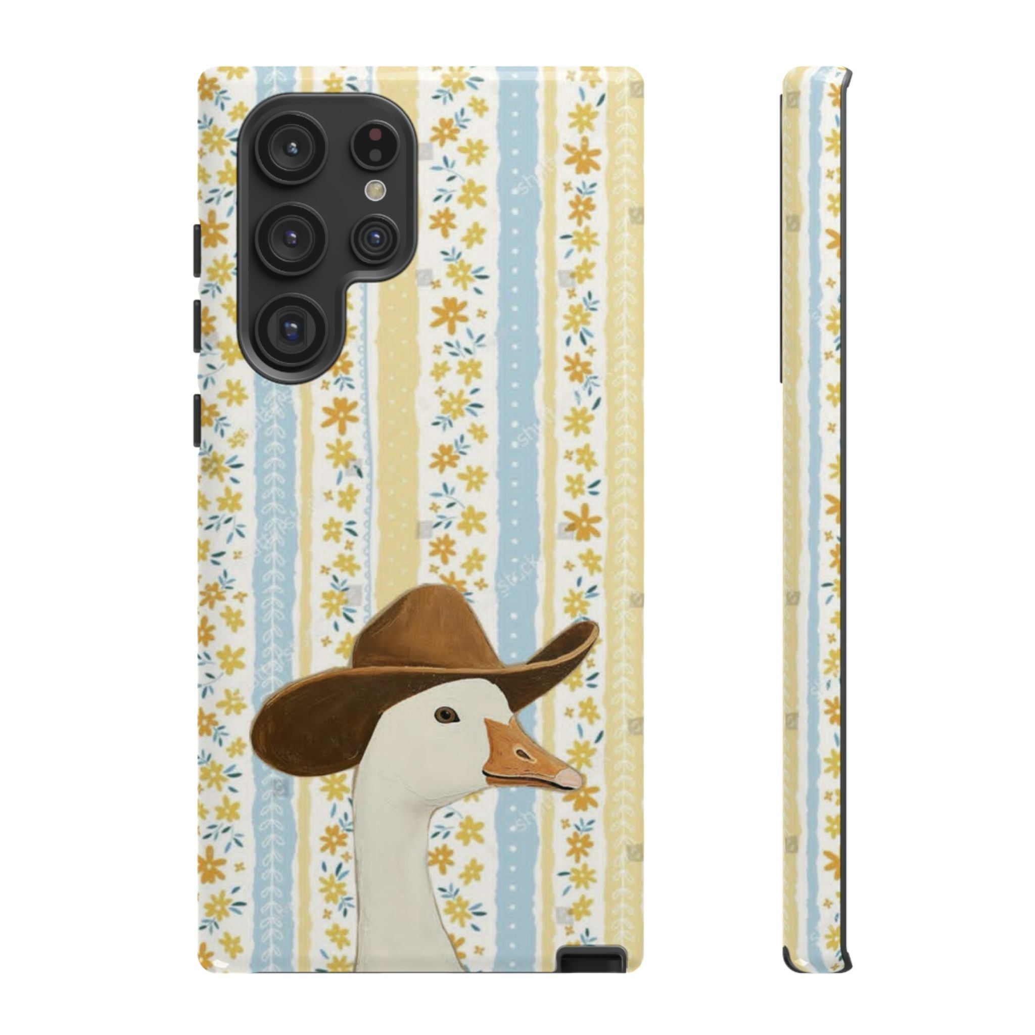 Goose Cowboy Phone Case – Cute Country Floral iPhone Cover
