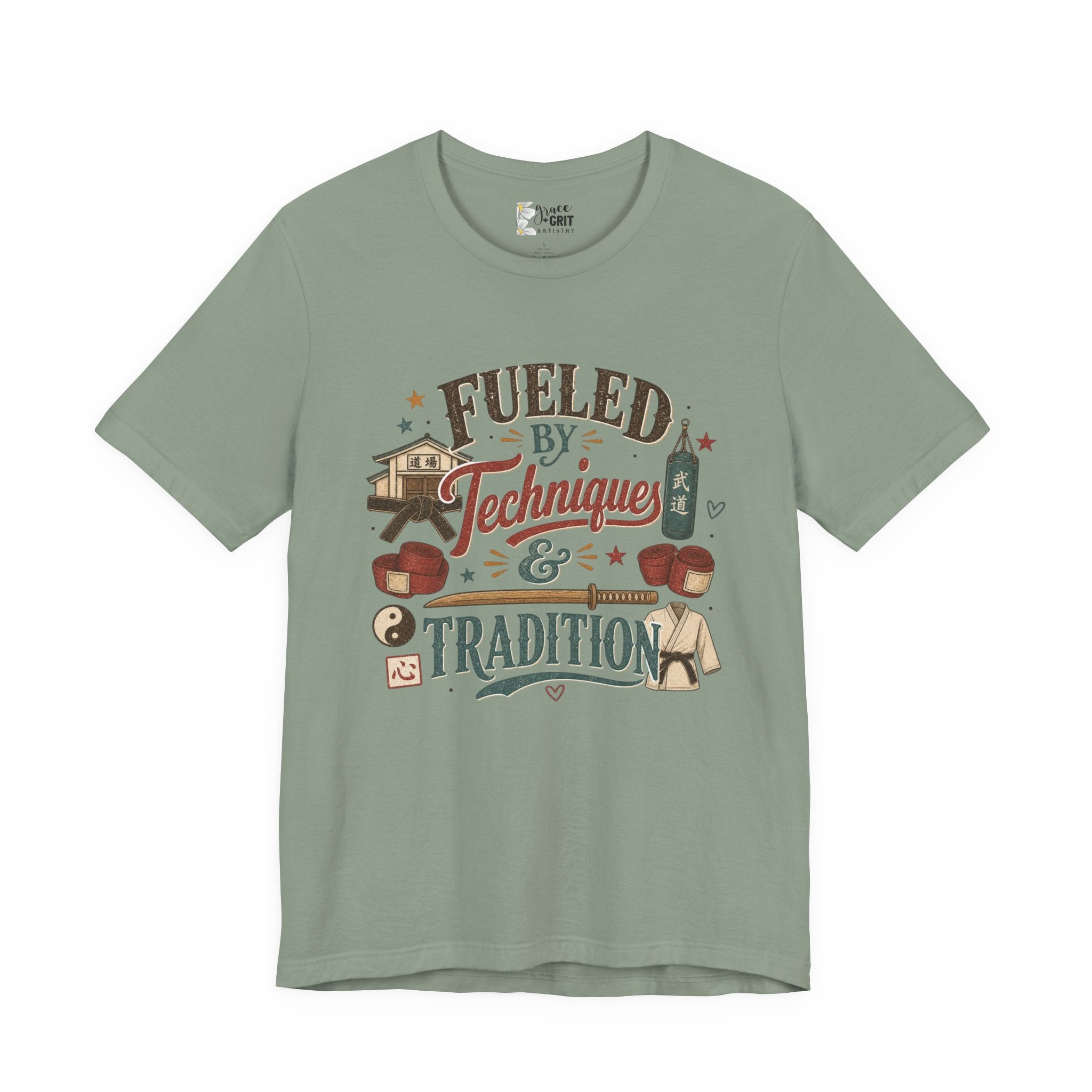 Fueled by Techniques & Tradition T-Shirt | Baking / Rustic Kitchen Design