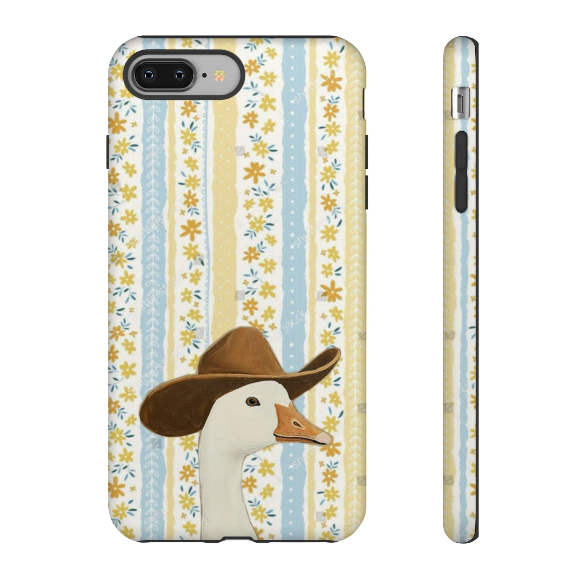 Goose Cowboy Phone Case – Cute Country Floral iPhone Cover