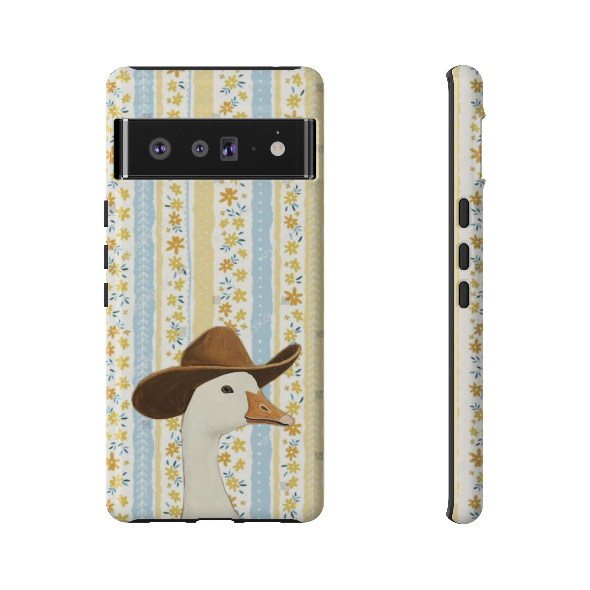 Goose Cowboy Phone Case – Cute Country Floral iPhone Cover
