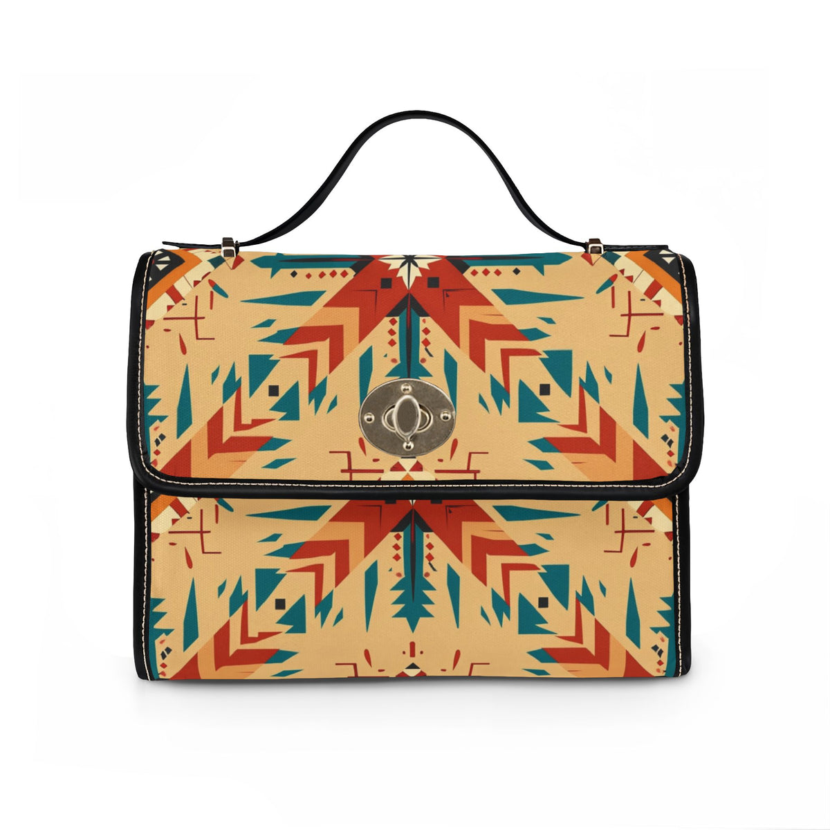 Southwestern Geometric Canvas Bag