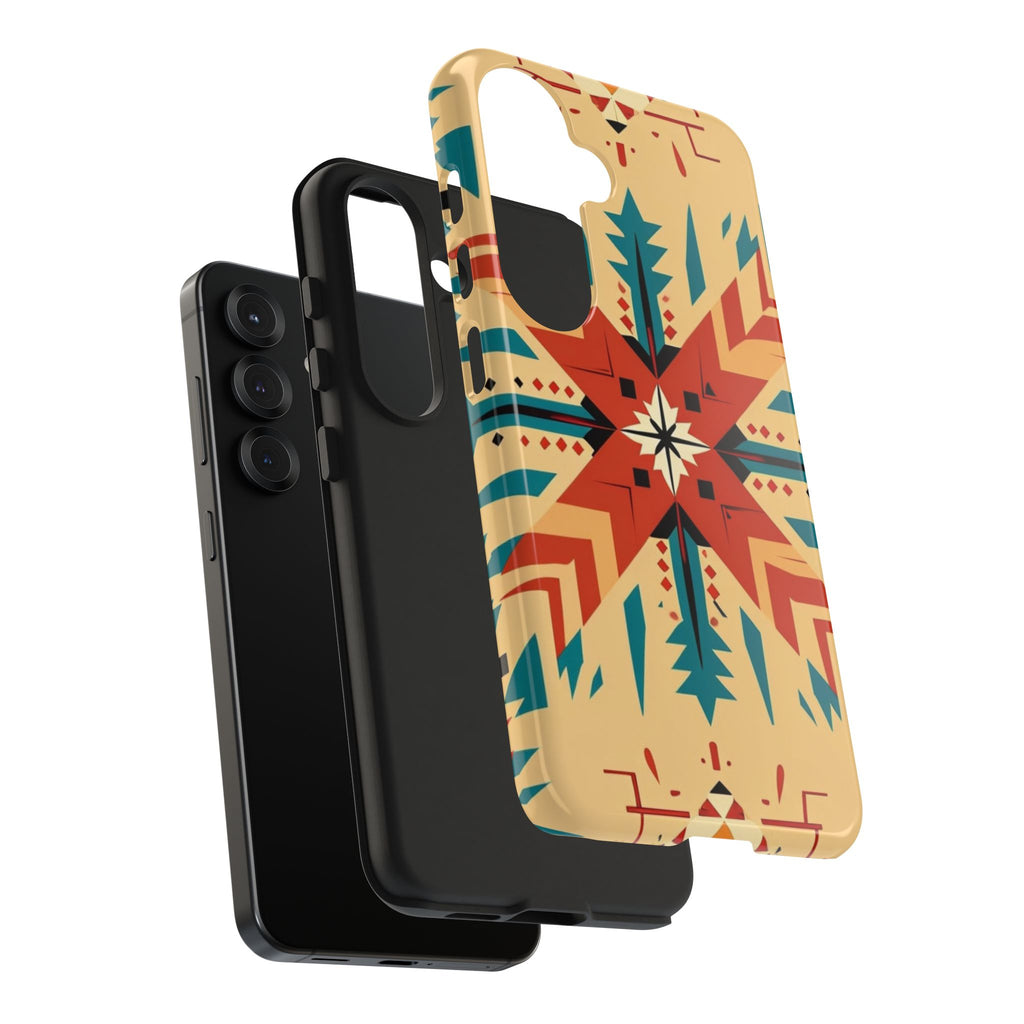 Southwestern Geometric Starburst Tough Phone Case