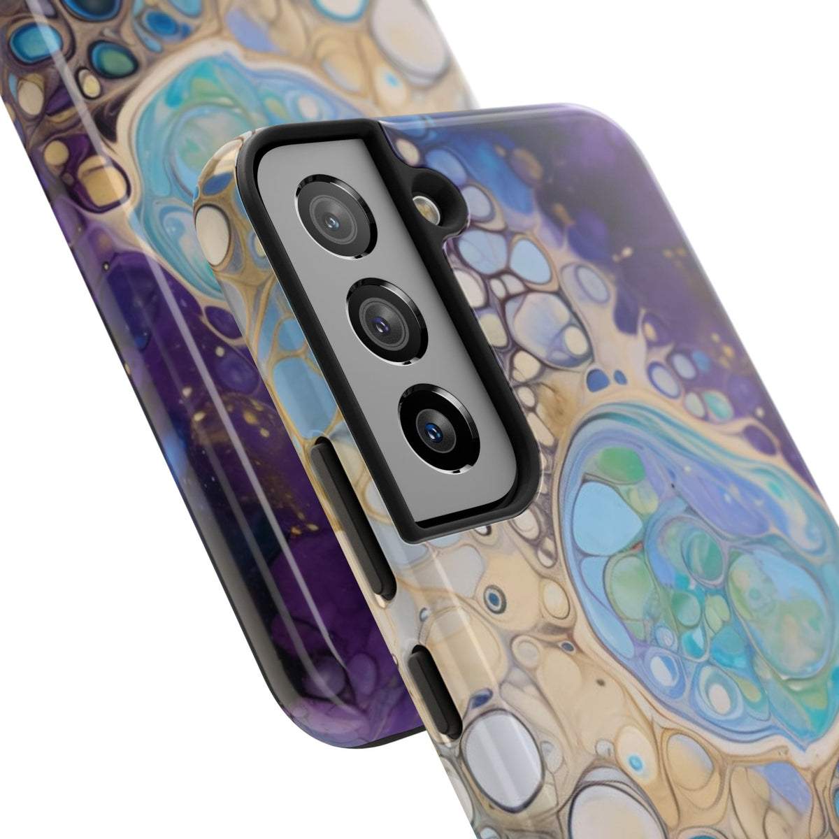 Abstract Ocean Bubble Tough Phone Case