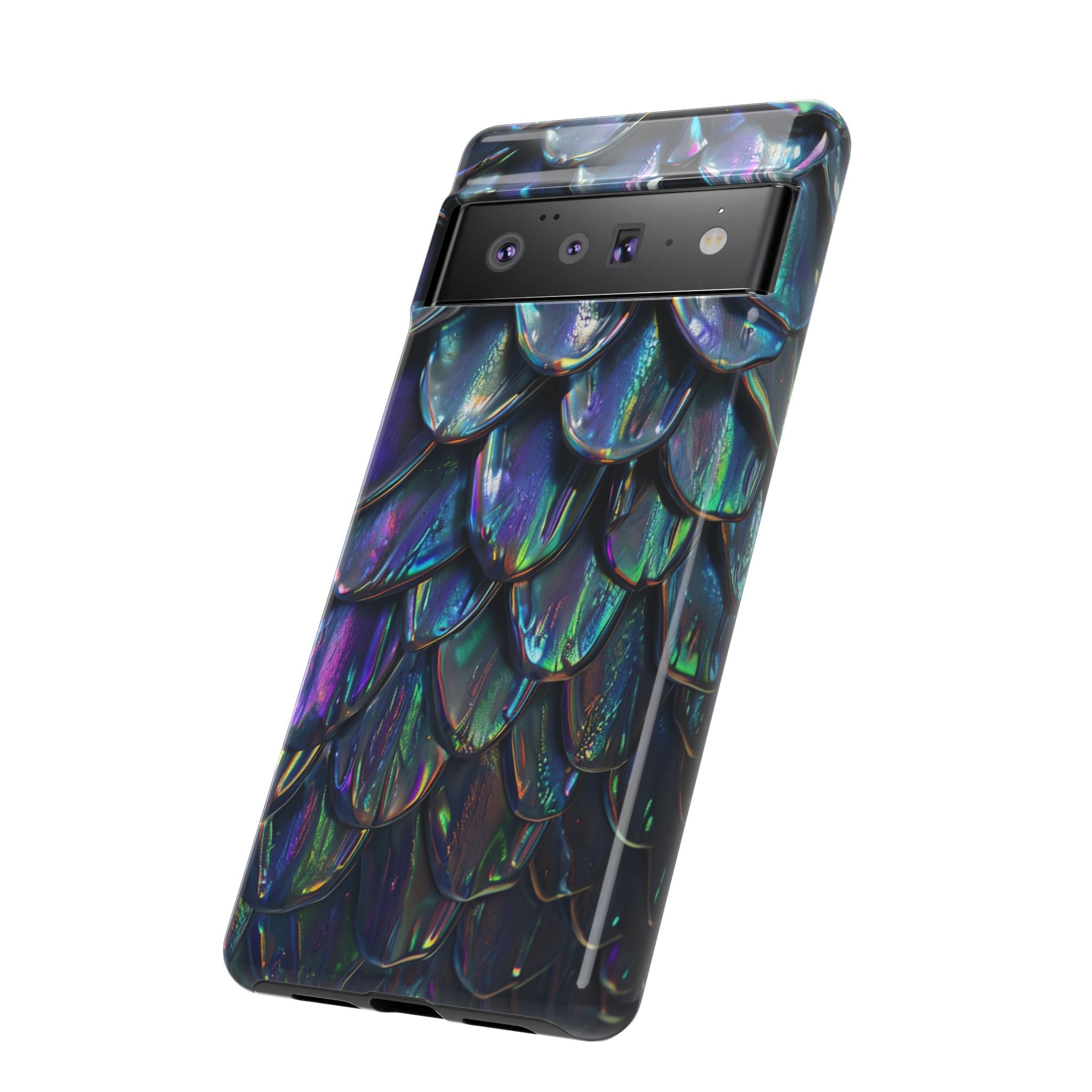 Dragon Scale Phone Case — Iridescent Dragon Scale Tough Case