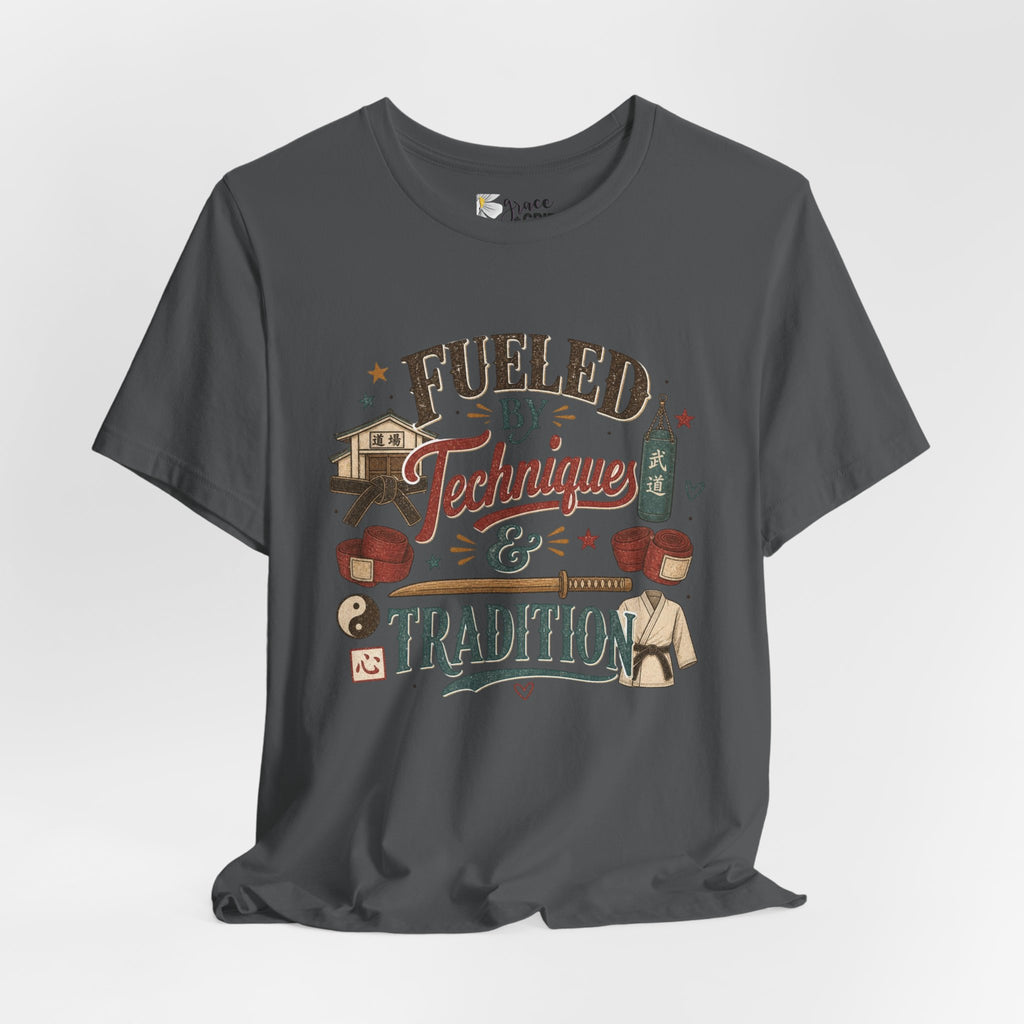 Fueled by Techniques & Tradition T-Shirt | Baking / Rustic Kitchen Design