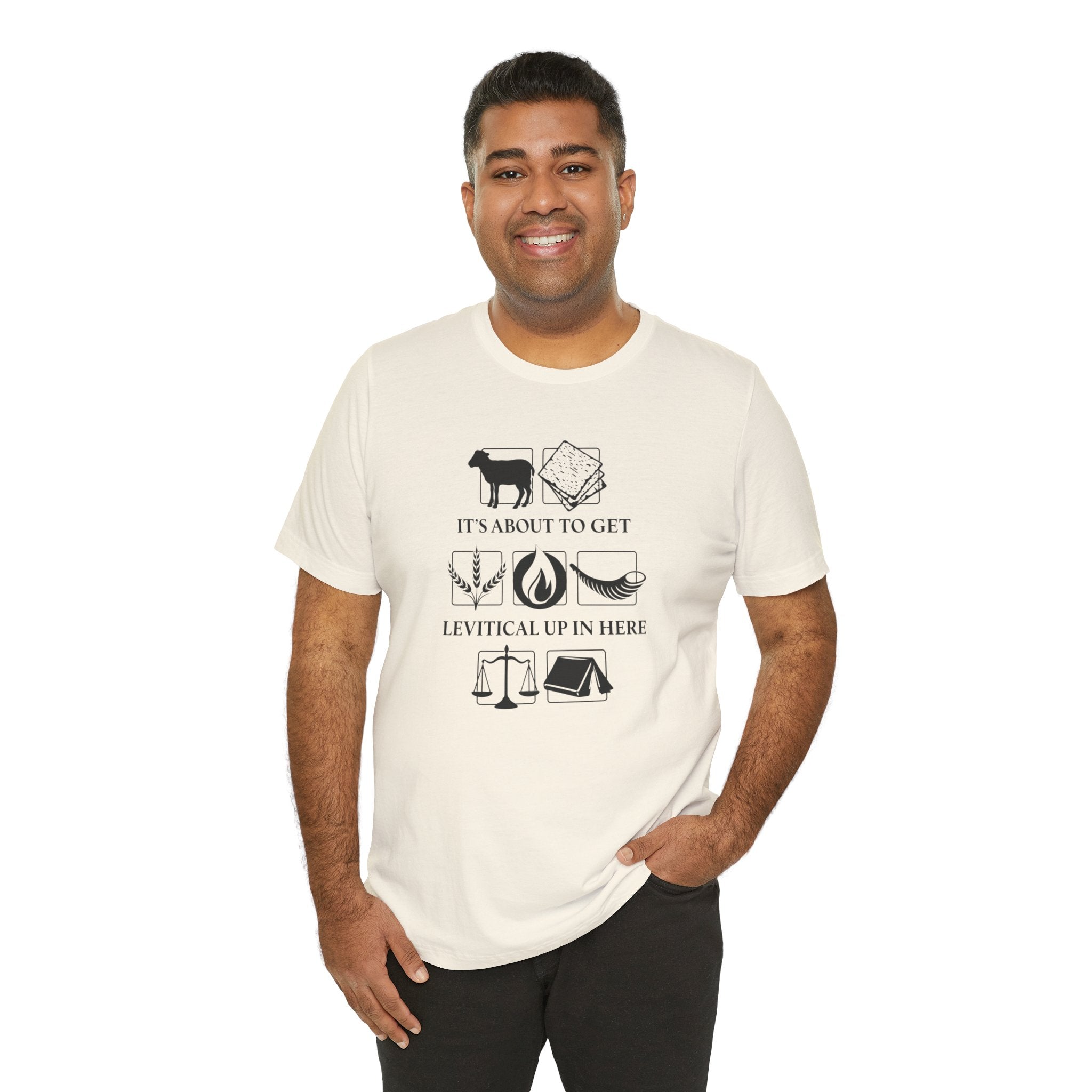 Levitical Up In Here T-Shirt — Funny Bible Symbols Tee