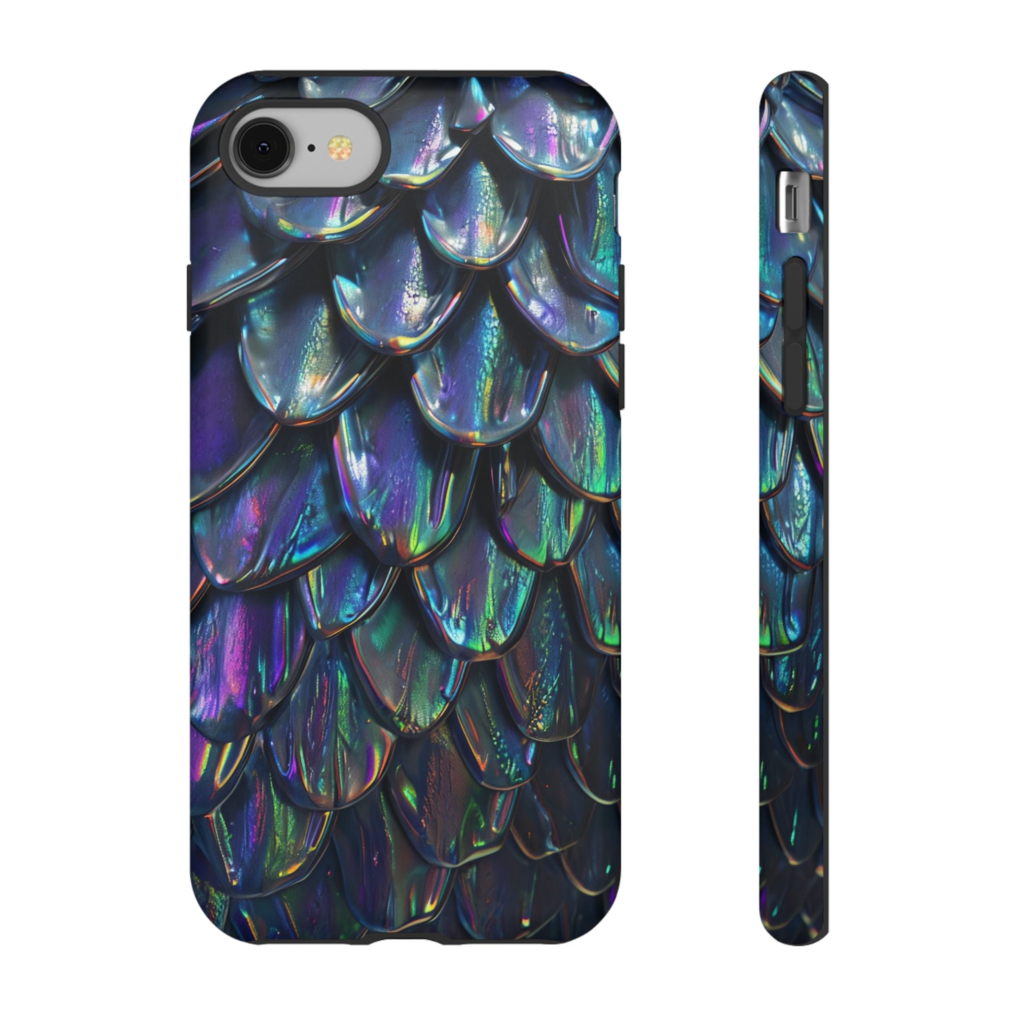 Dragon Scale Phone Case — Iridescent Dragon Scale Tough Case