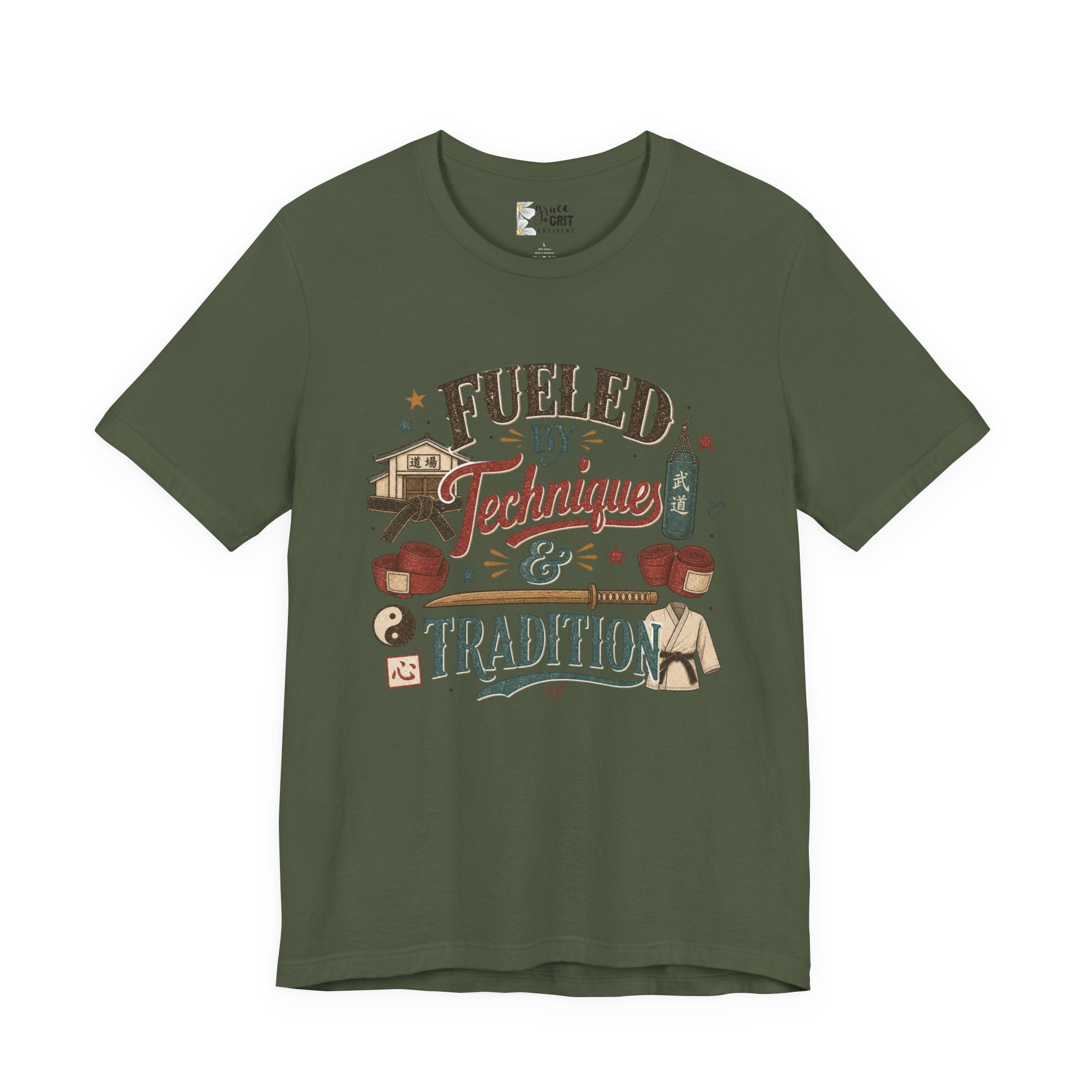 Fueled by Techniques & Tradition T-Shirt | Baking / Rustic Kitchen Design
