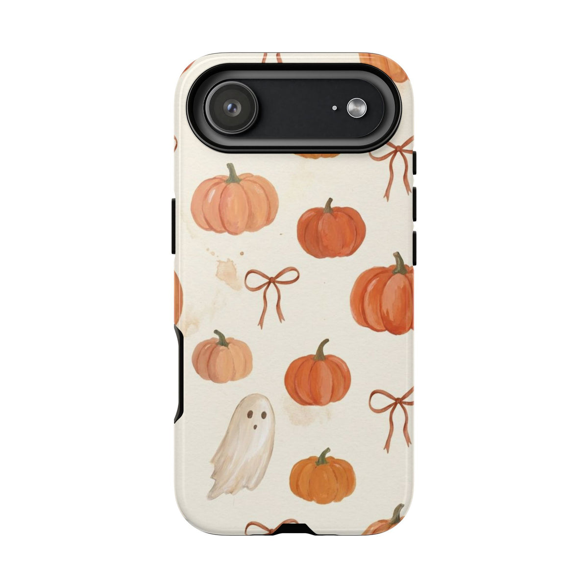 Autumn Pumpkin Ghost Tough Phone Case