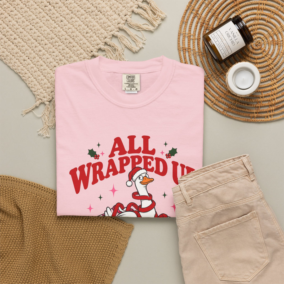 All Wrapped Up in Nonsense Christmas T-Shirt