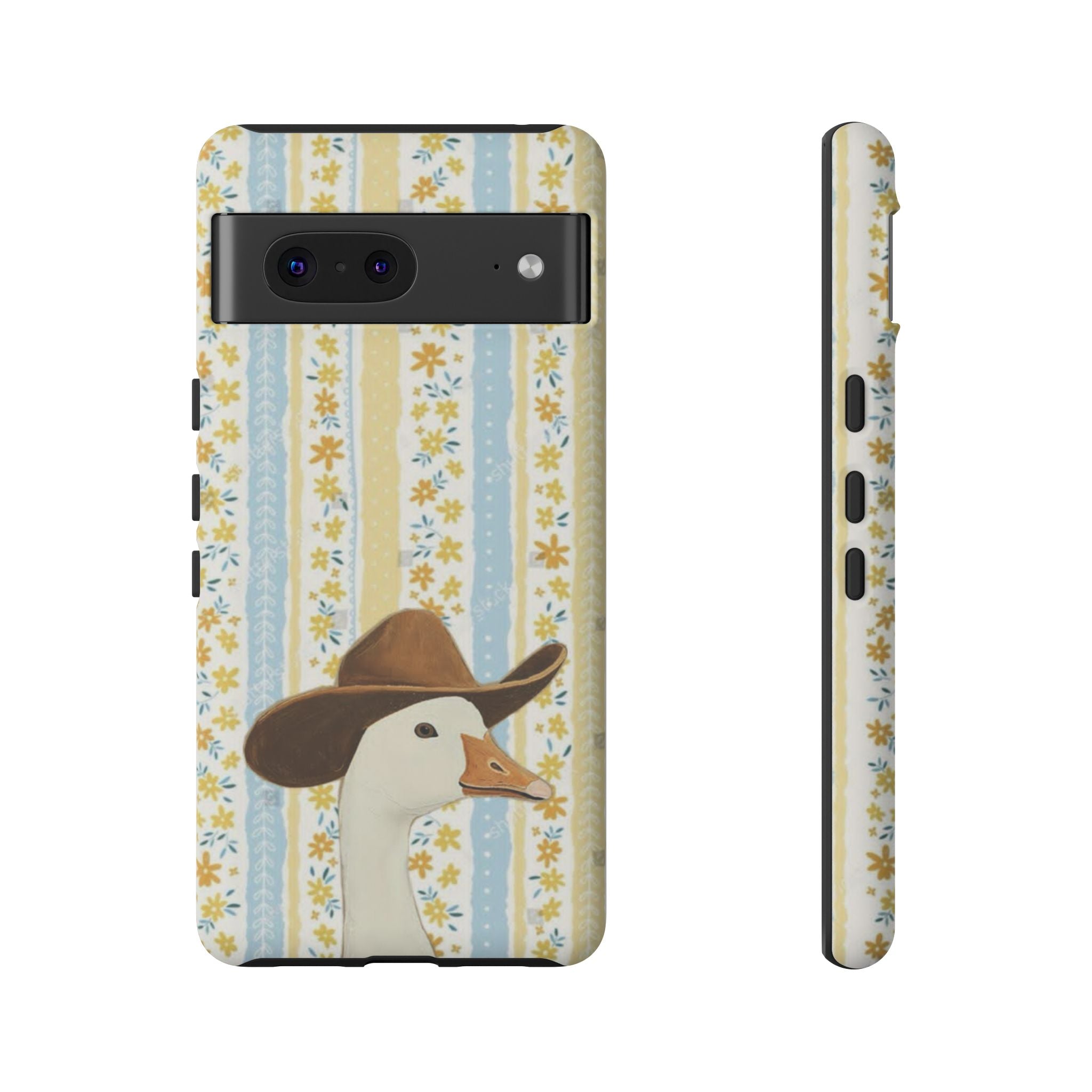 Goose Cowboy Phone Case – Cute Country Floral iPhone Cover