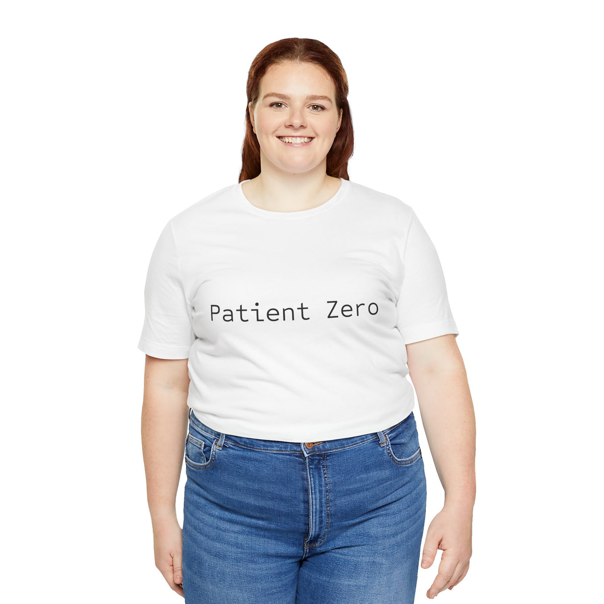 Patient Zero T-Shirt — Minimalist Text Tee