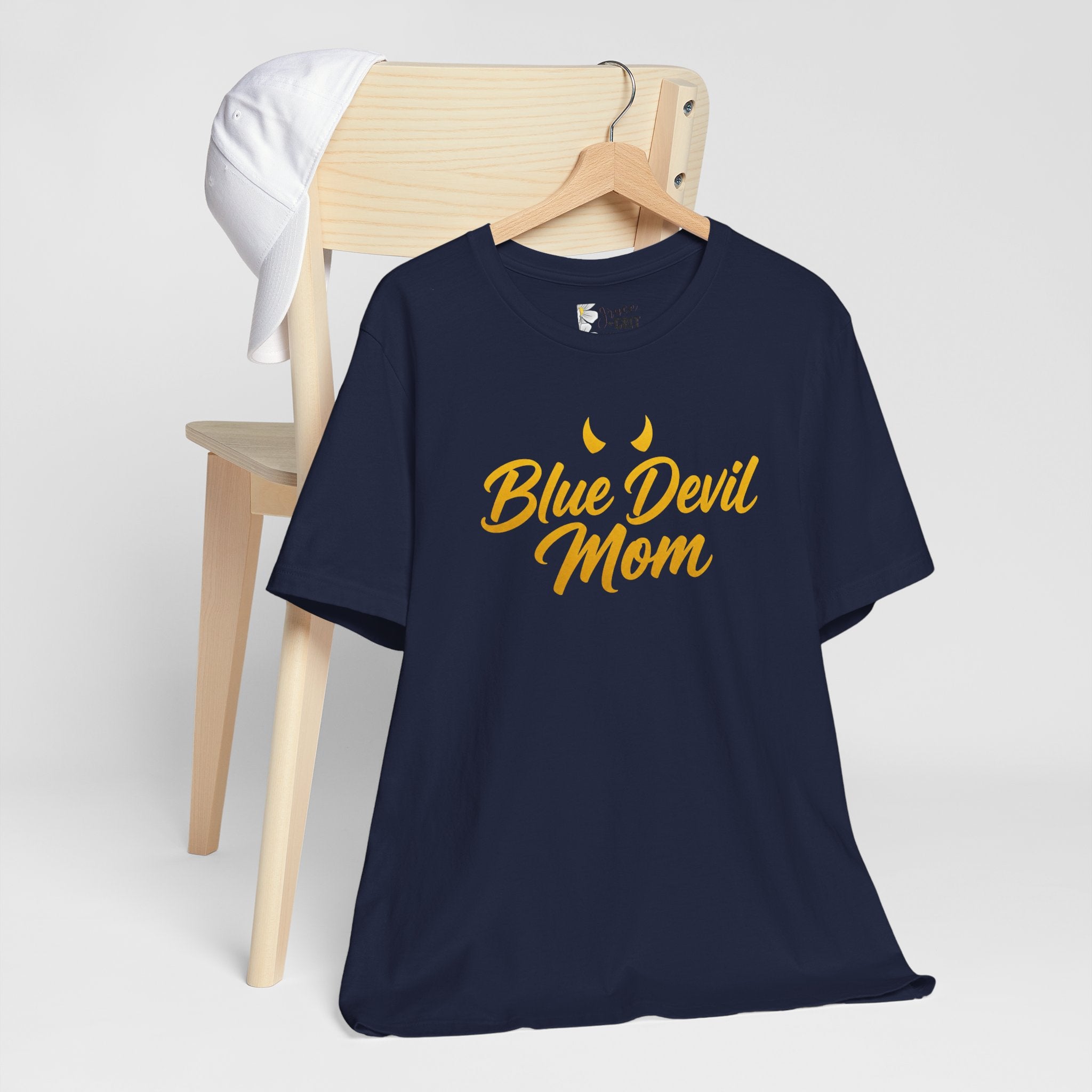 Blue Devil Mom T-Shirt — School Spirit Mom Tee