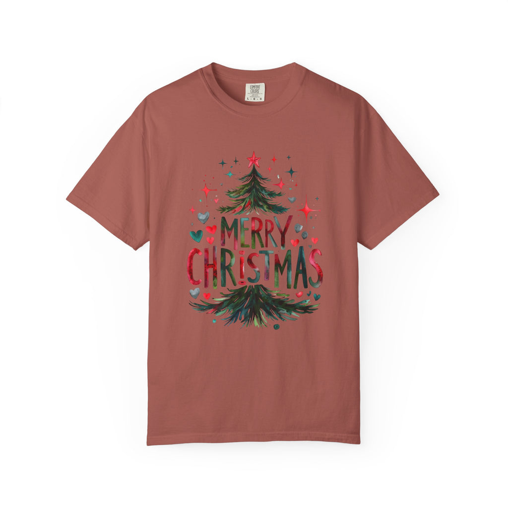 Merry Christmas Christmas Tree T-Shirt