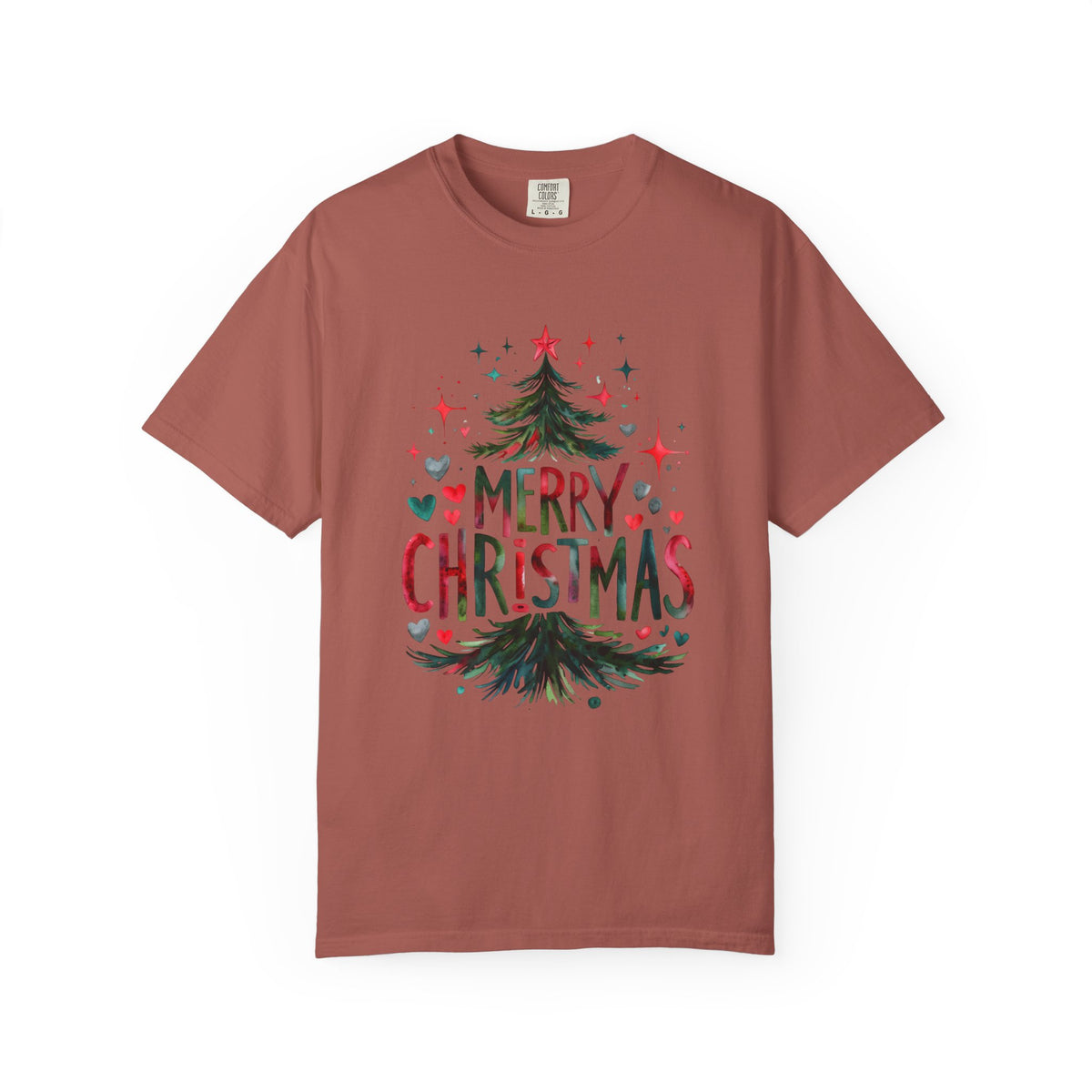Merry Christmas Christmas Tree T-Shirt
