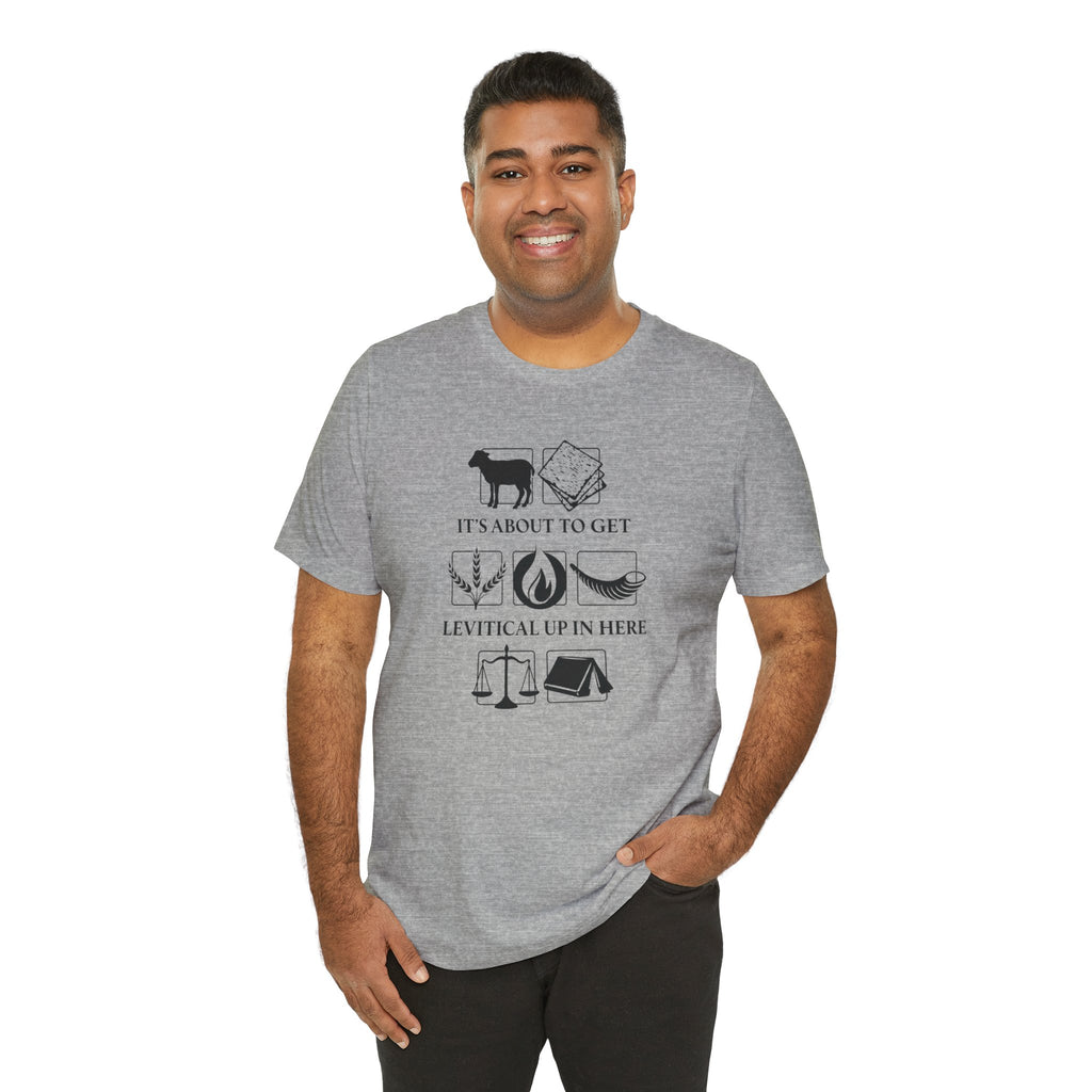 Levitical Up In Here T-Shirt — Funny Bible Symbols Tee