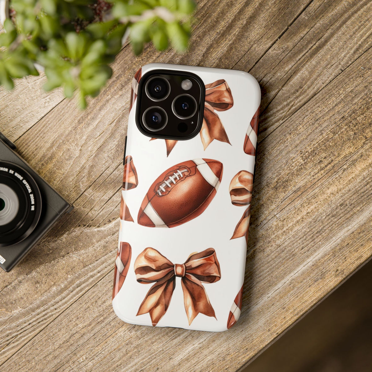 Football Bow Phone Case