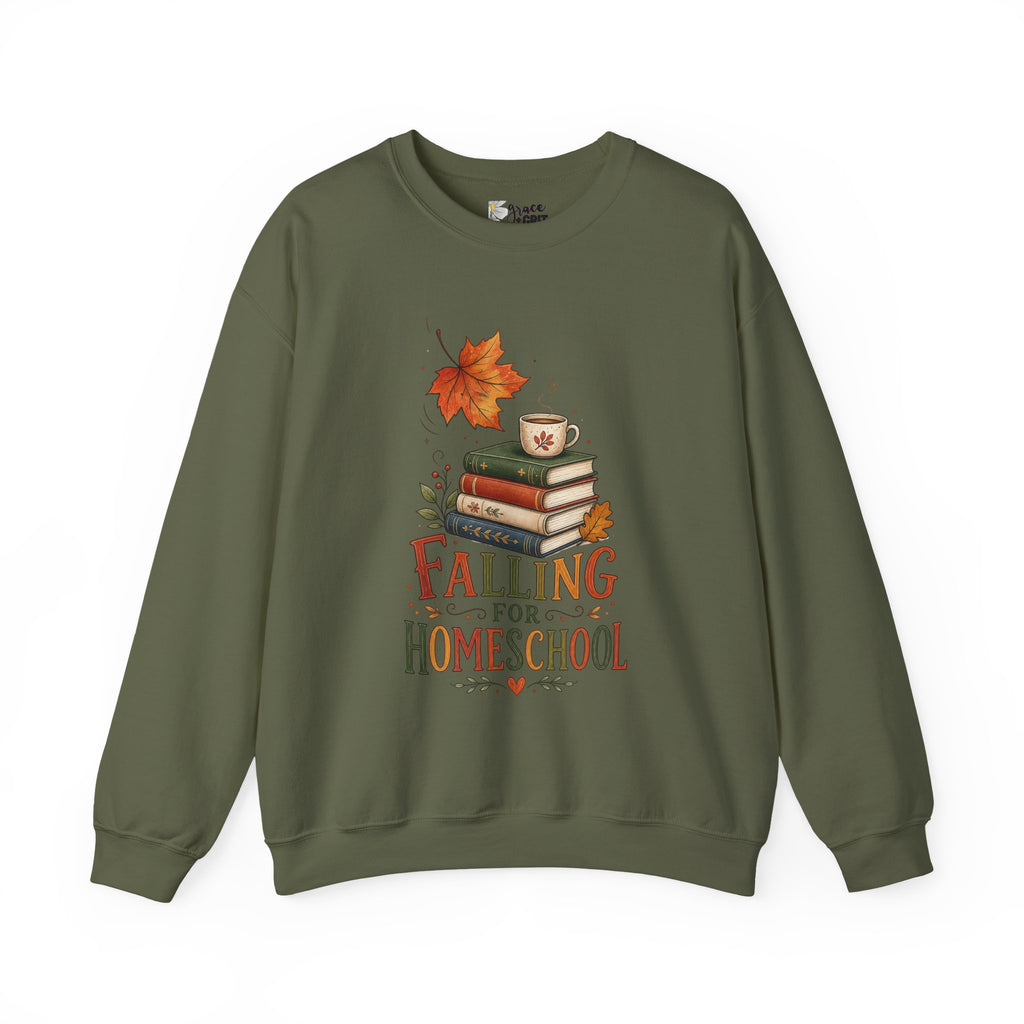 Falling for Home School Sweatshirt