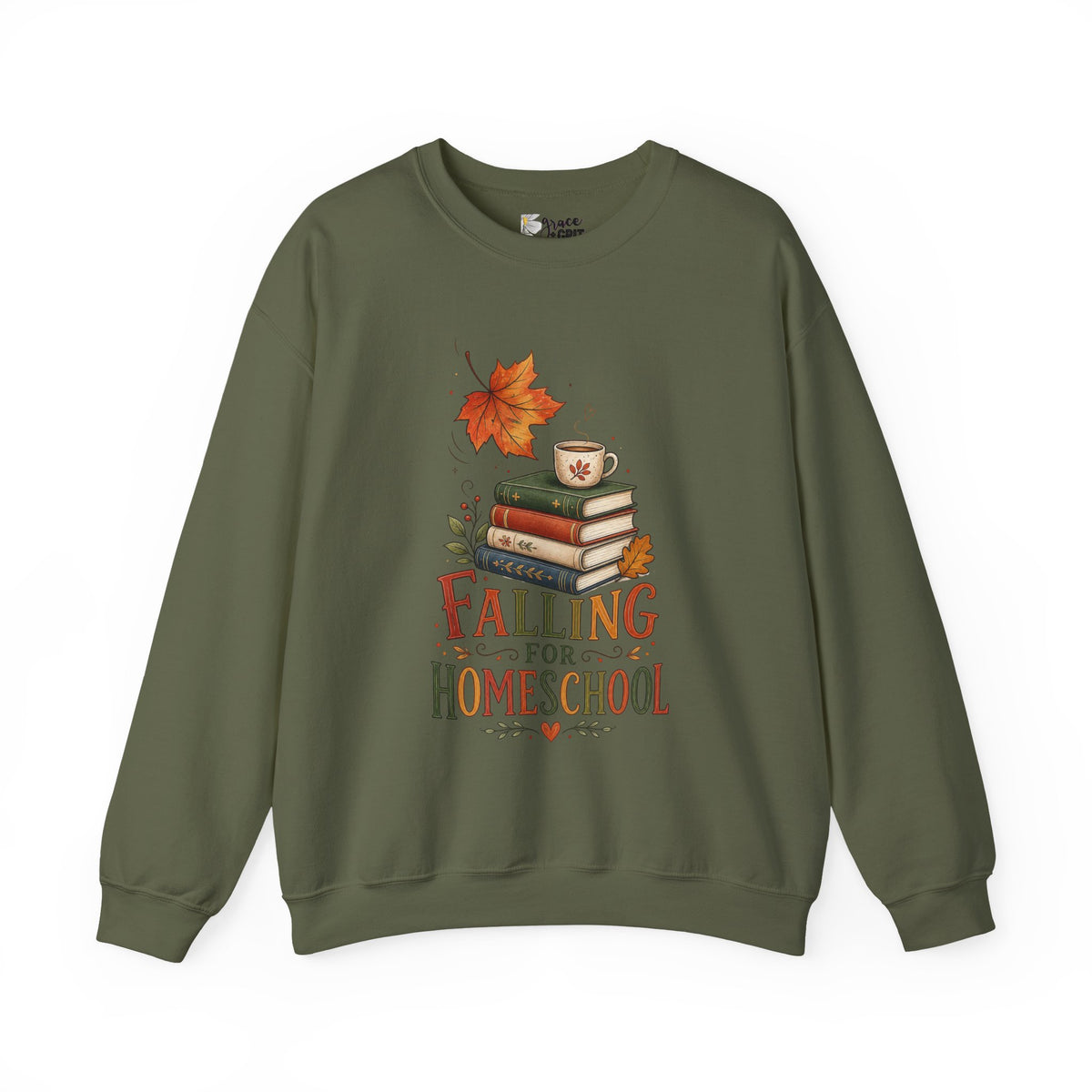 Falling for Home School Sweatshirt