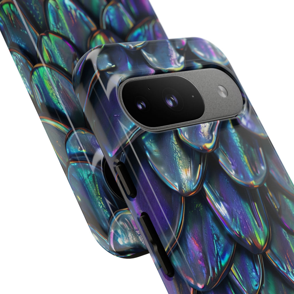 Dragon Scale Phone Case — Iridescent Dragon Scale Tough Case