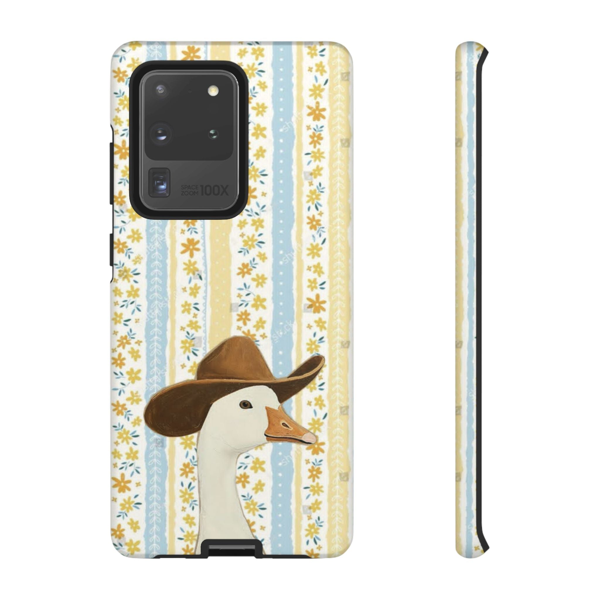 Goose Cowboy Phone Case – Cute Country Floral iPhone Cover