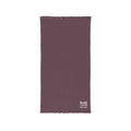 Embroidered Cotton Waffle Throw Blanket — Lightweight Fringed Living Room & Bed Throw