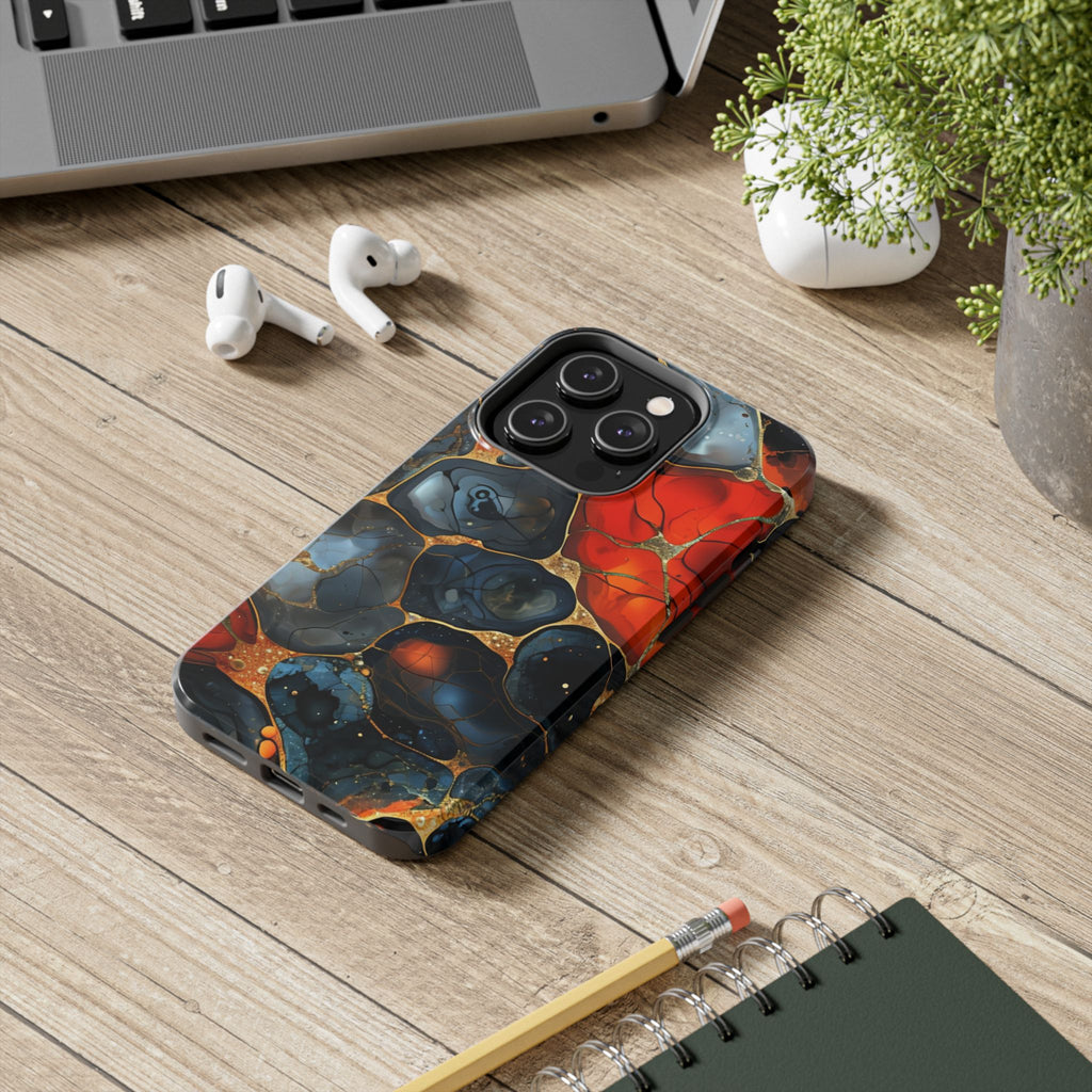 Abstract Geode Tough Phone Case