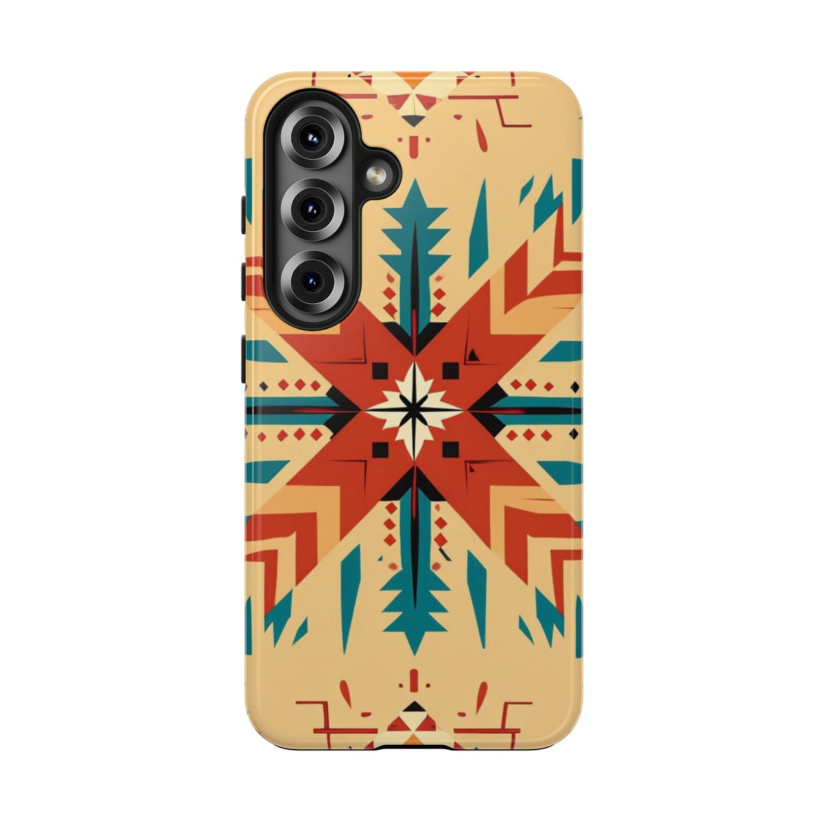 Southwestern Geometric Starburst Tough Phone Case