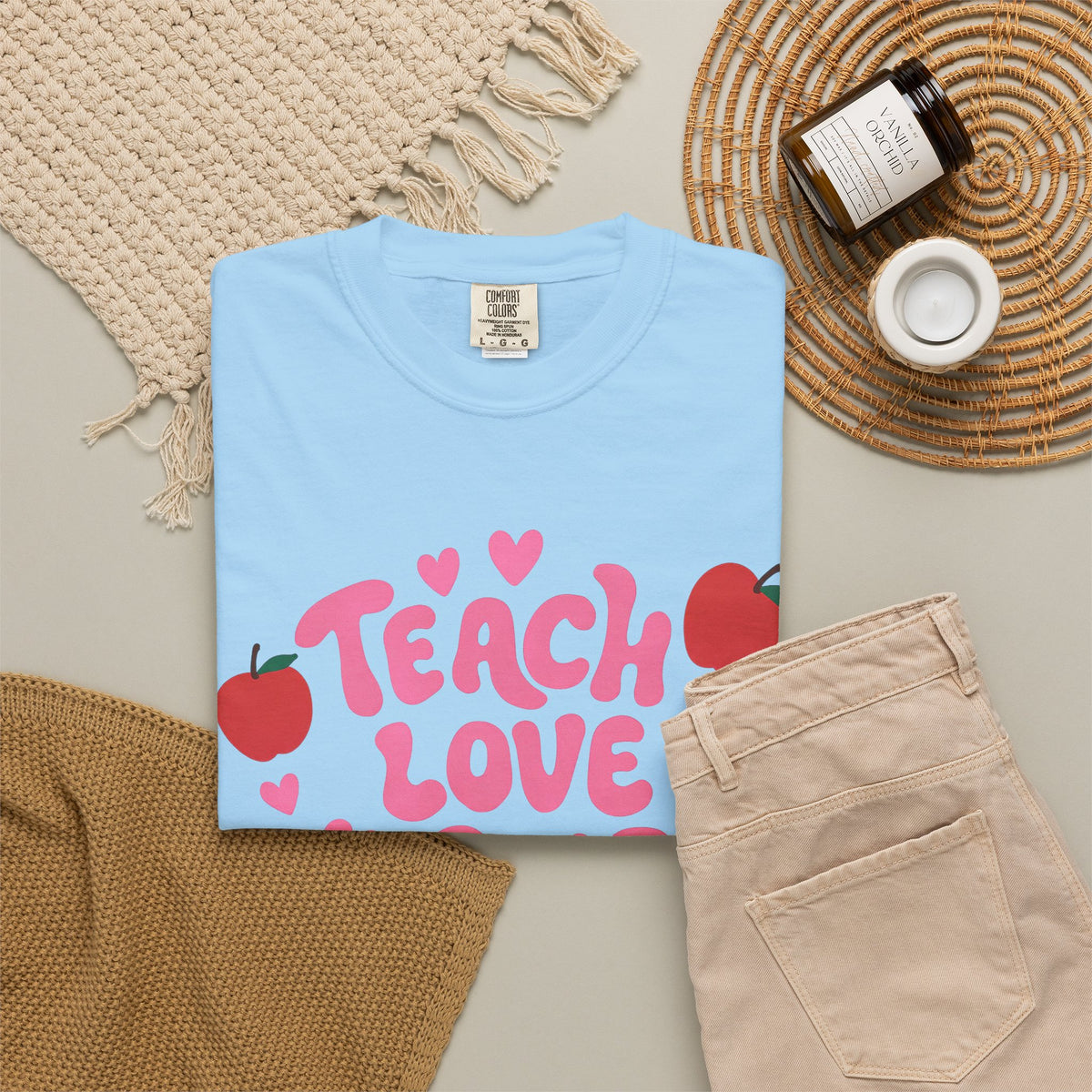 Teach Love Inspire Apple T-Shirt