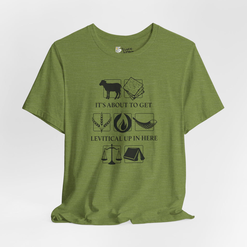 Levitical Up In Here T-Shirt — Funny Bible Symbols Tee