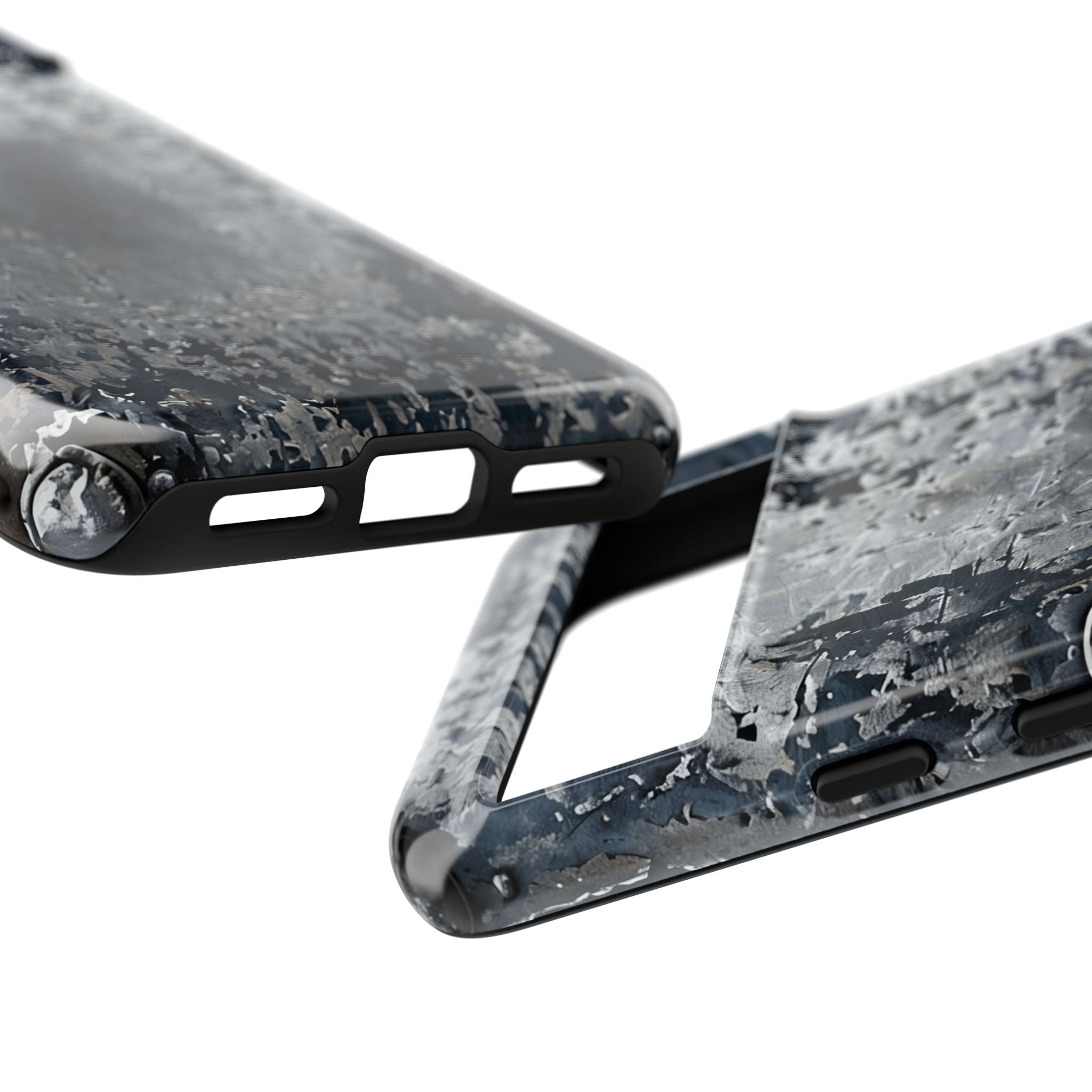 Rugged Rusted Metal Phone Case — Industrial Distressed Armor for iPhone
