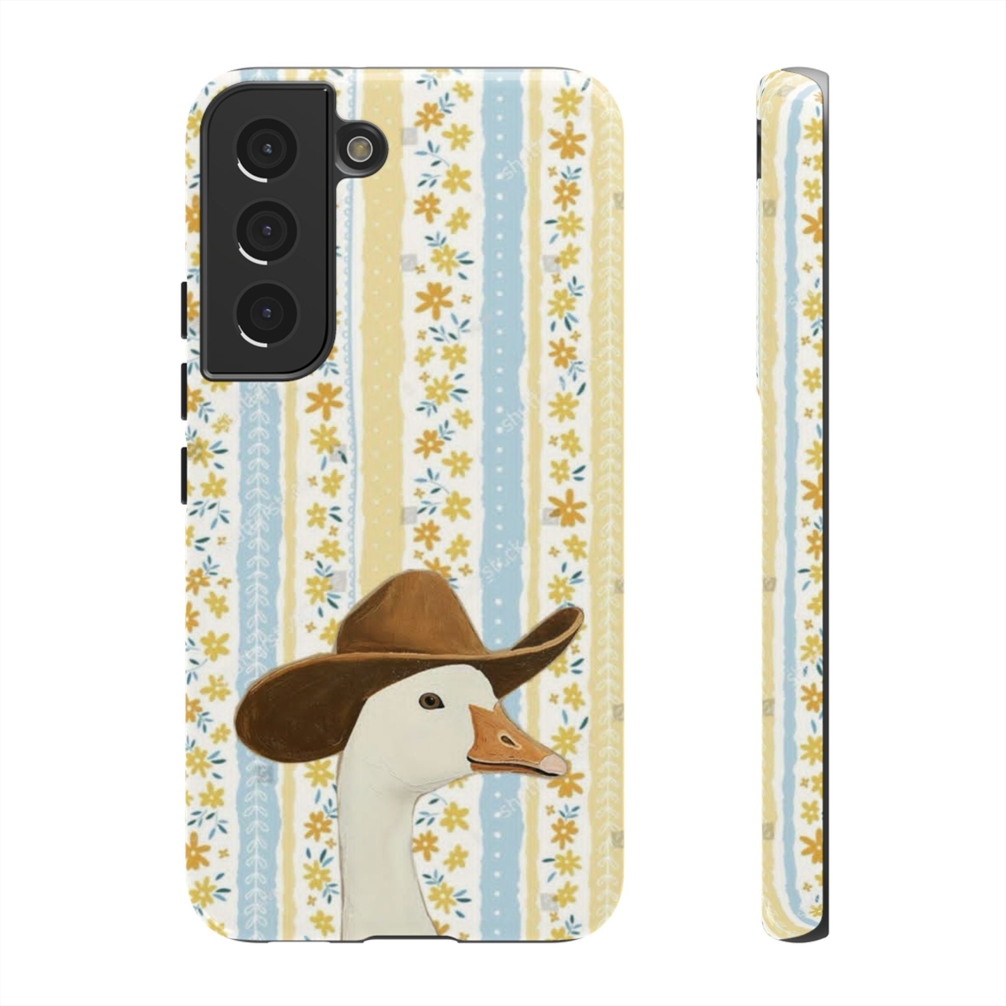 Goose Cowboy Phone Case – Cute Country Floral iPhone Cover
