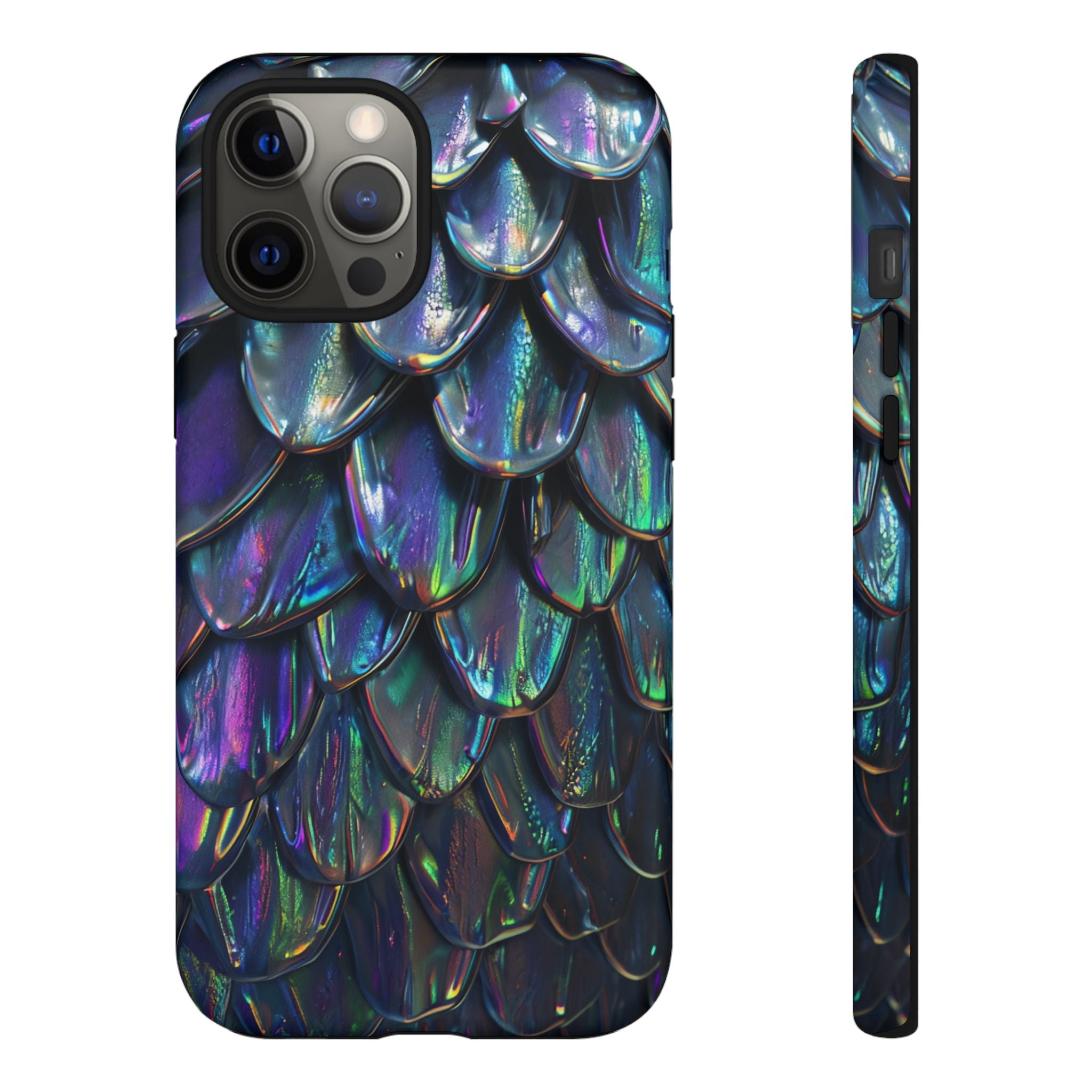 Dragon Scale Phone Case — Iridescent Dragon Scale Tough Case