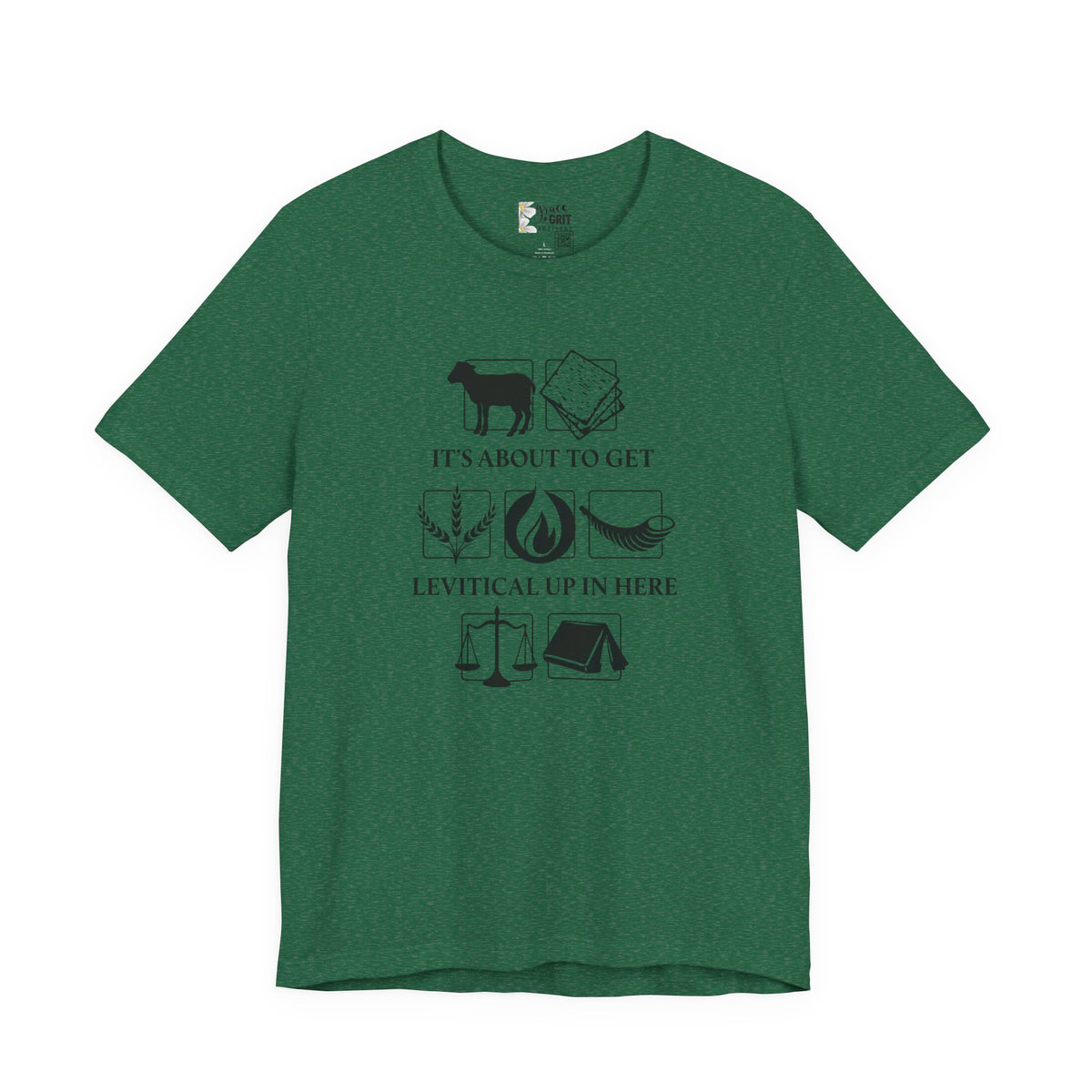 Levitical Up In Here T-Shirt — Funny Bible Symbols Tee