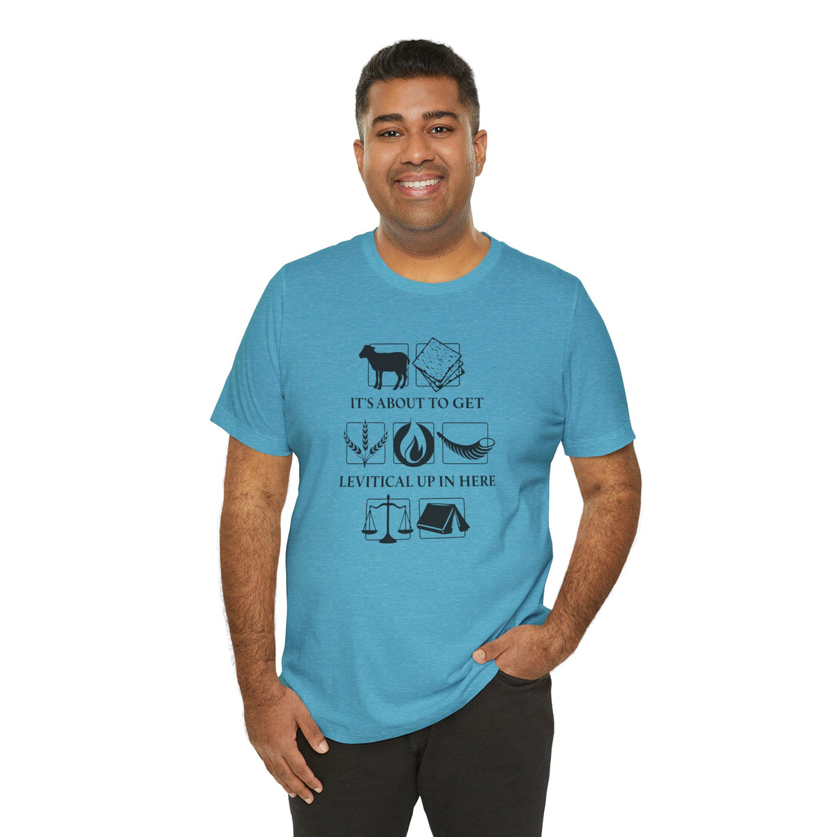 Levitical Up In Here T-Shirt — Funny Bible Symbols Tee
