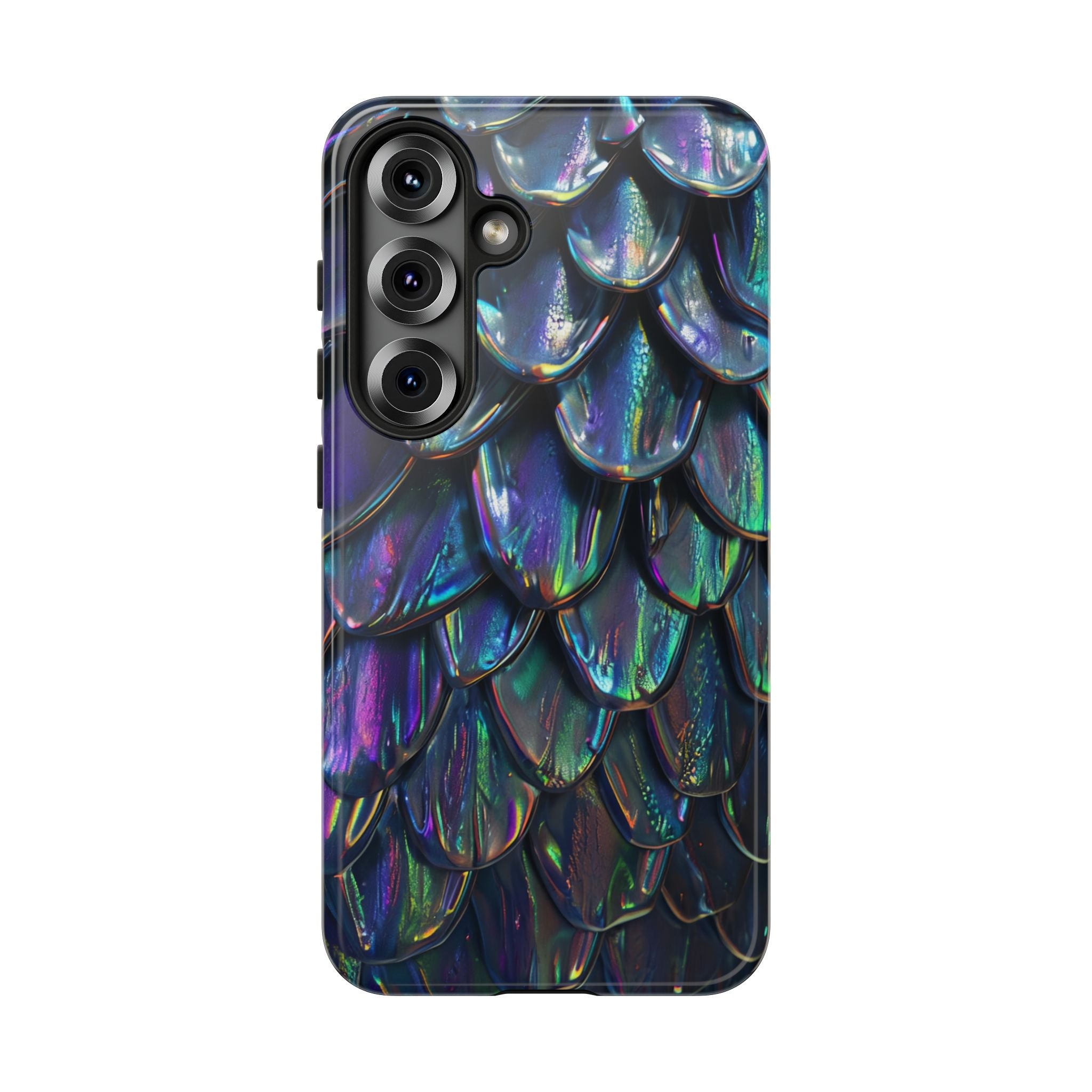 Dragon Scale Phone Case — Iridescent Dragon Scale Tough Case