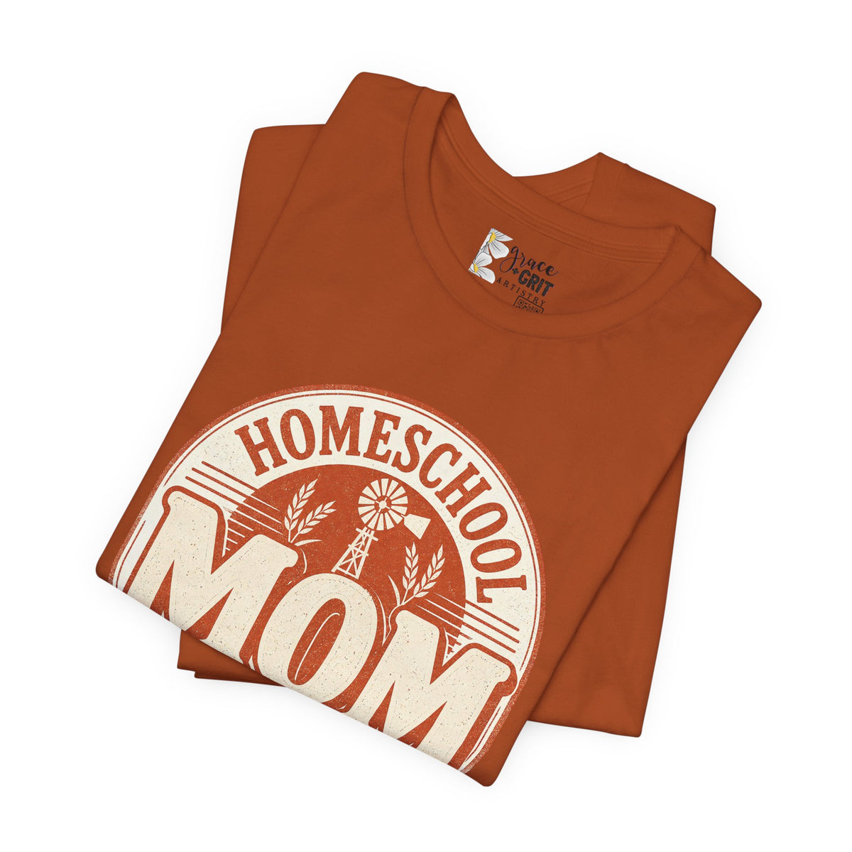 Homeschool Mom T-Shirt – "Teacher • Principal • Lunch Lady • Referee" Tee