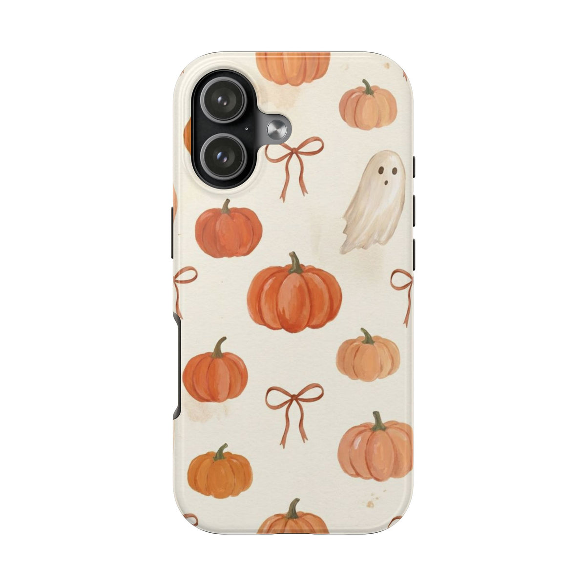 Pumpkin Ghost Phone Case – Cute Halloween Fall Pattern