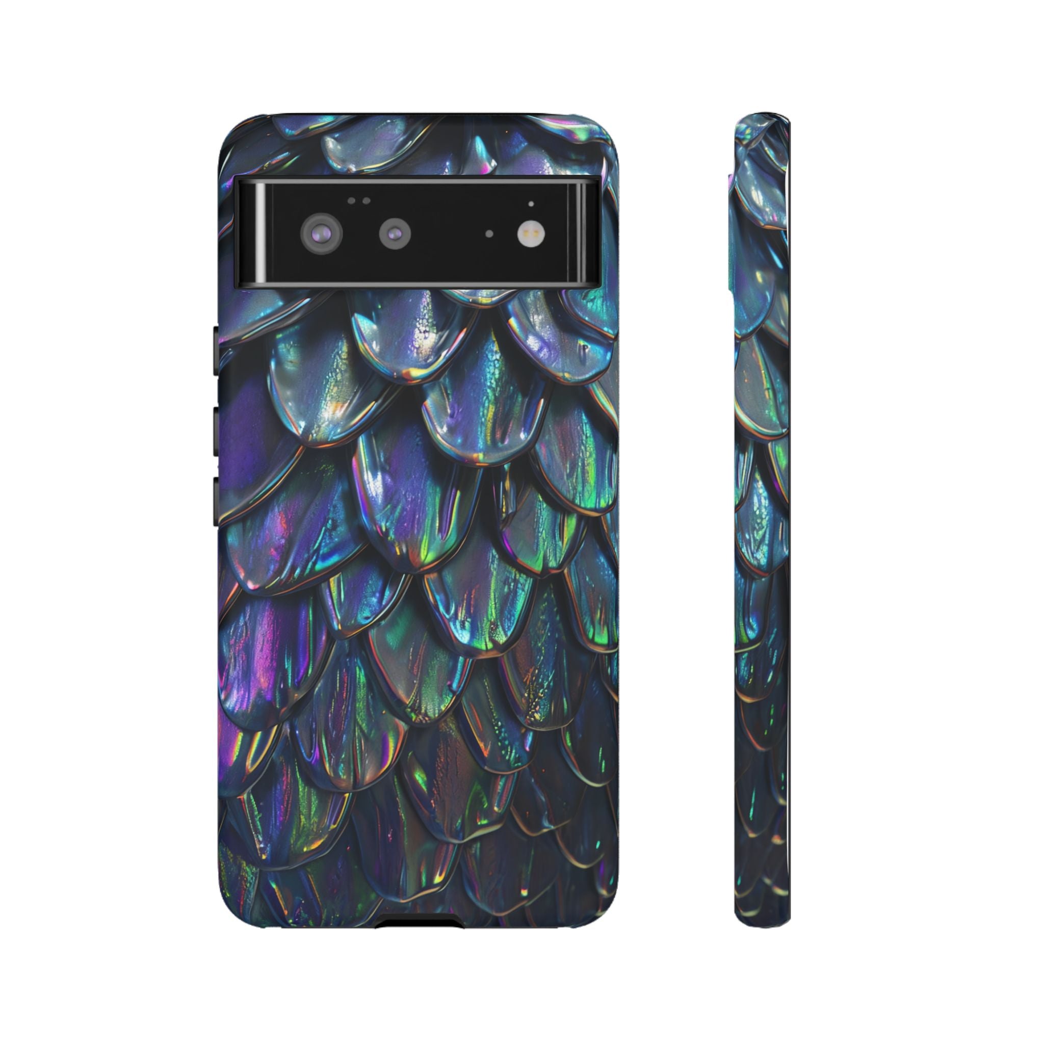 Dragon Scale Phone Case — Iridescent Dragon Scale Tough Case