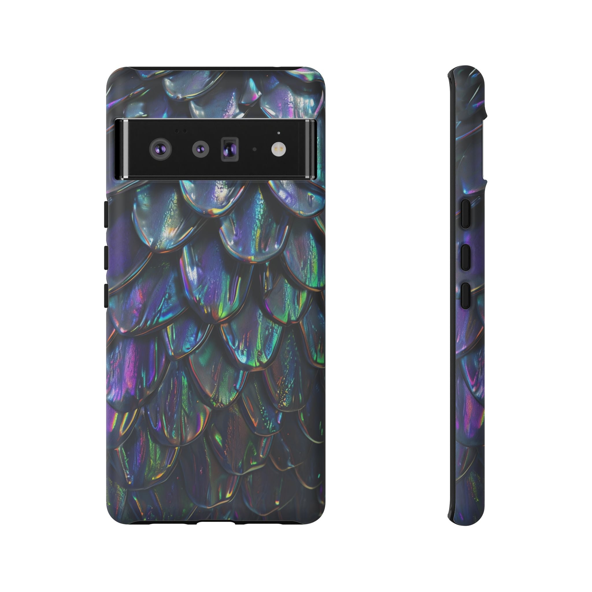Dragon Scale Phone Case — Iridescent Dragon Scale Tough Case